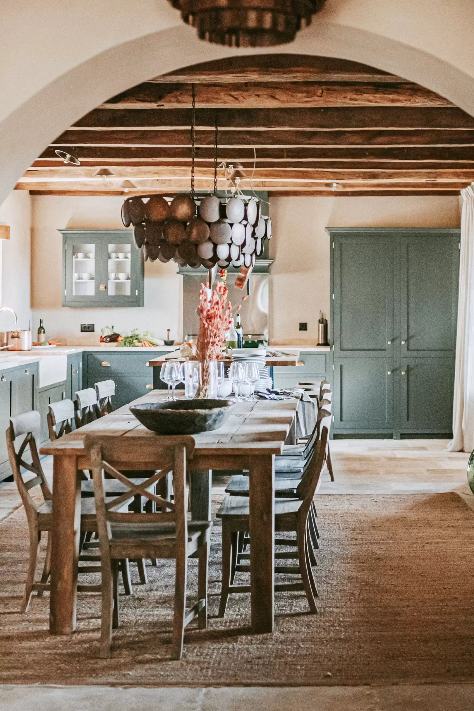 cuisine maison en pierres Stanzia Vinella