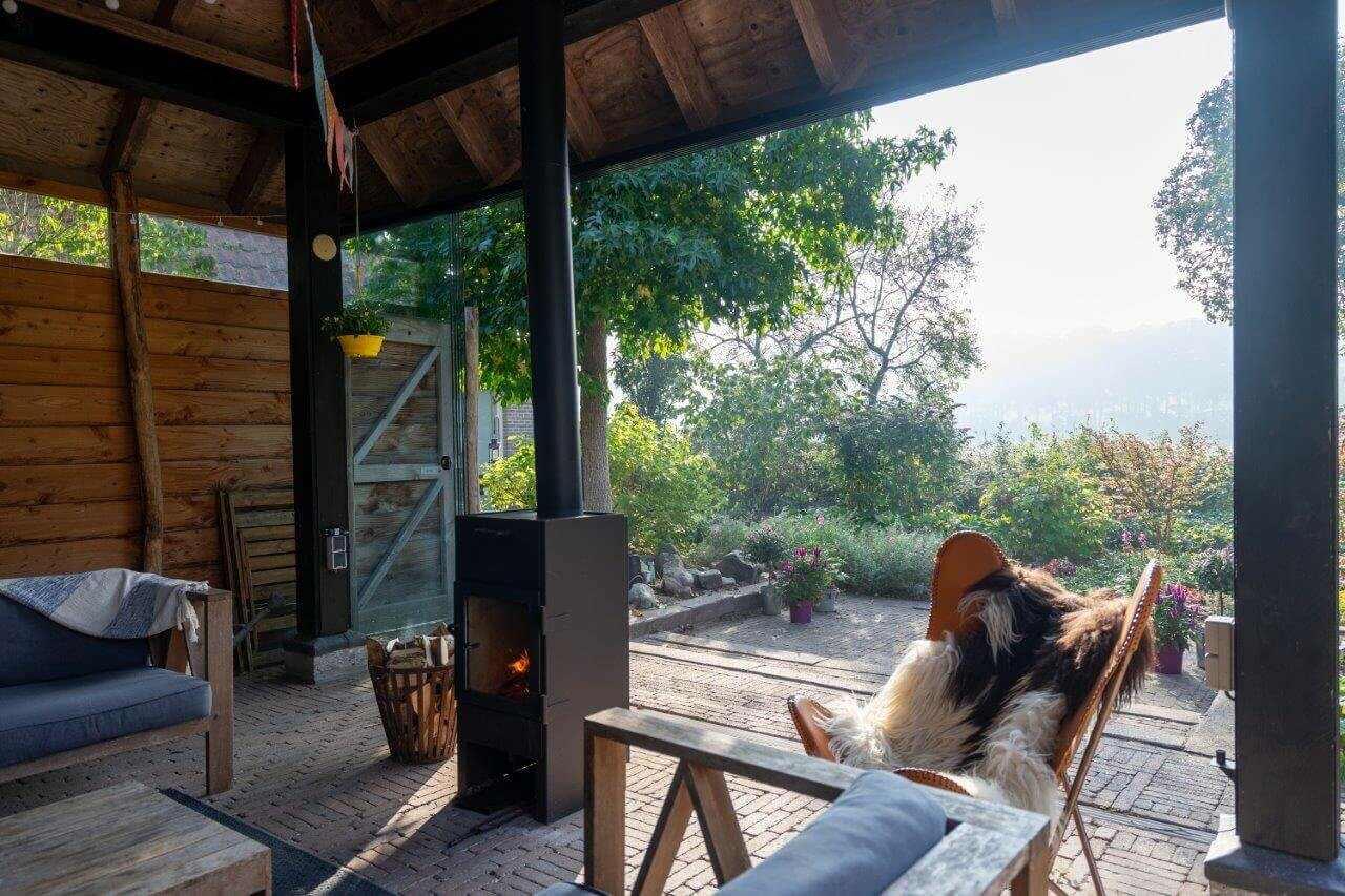 terrasse maison de campagne