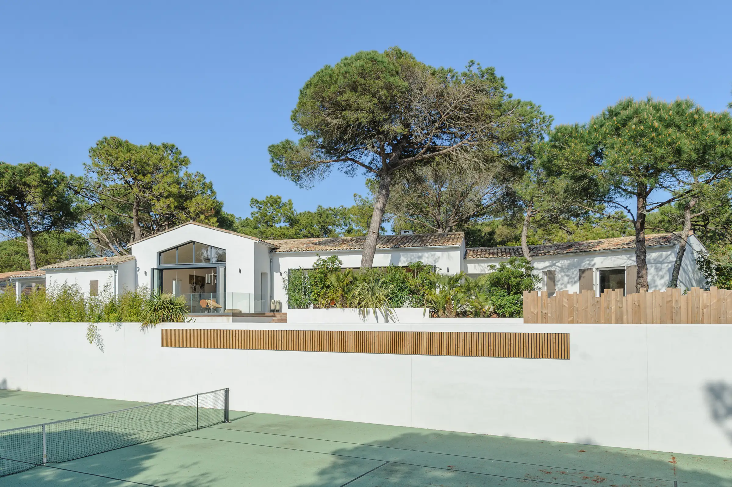 maison île de Ré avec tennis privatif