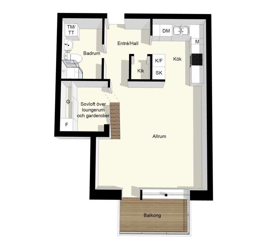 plan appartement 48m2 plan appartement 48m2