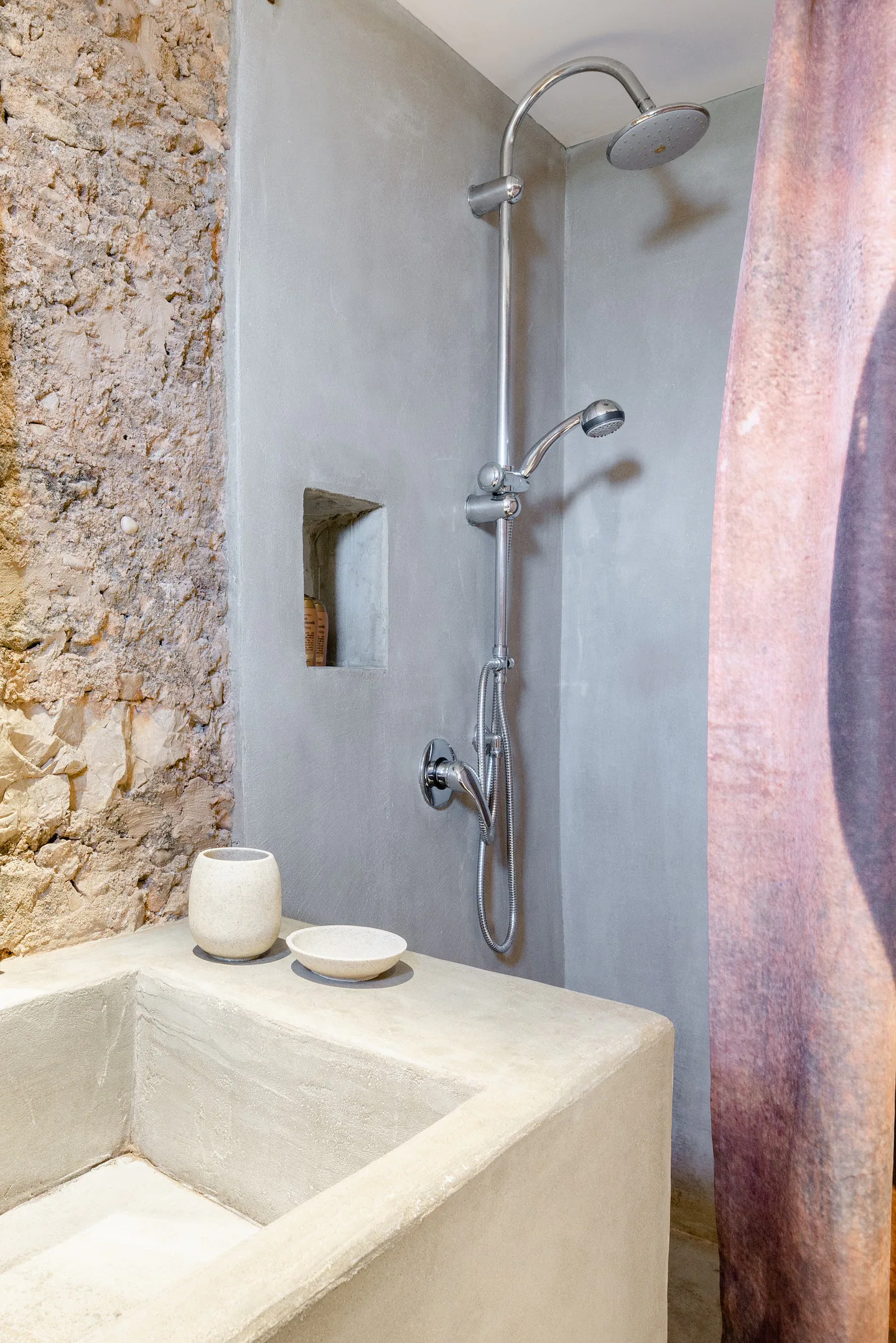 salle de bain maison loft ancienne en pierres salle de bain maison loft ancienne en pierres