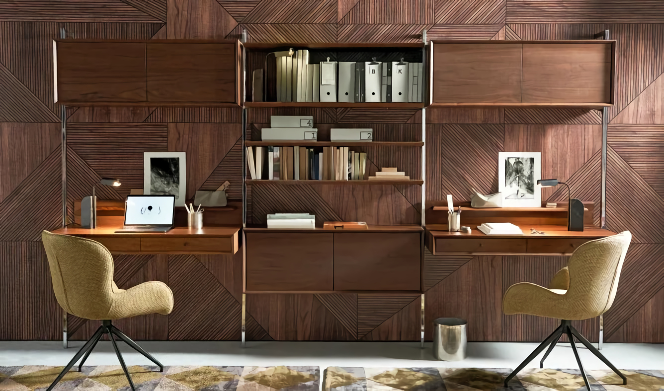 double bureau noyer double bureau noyer