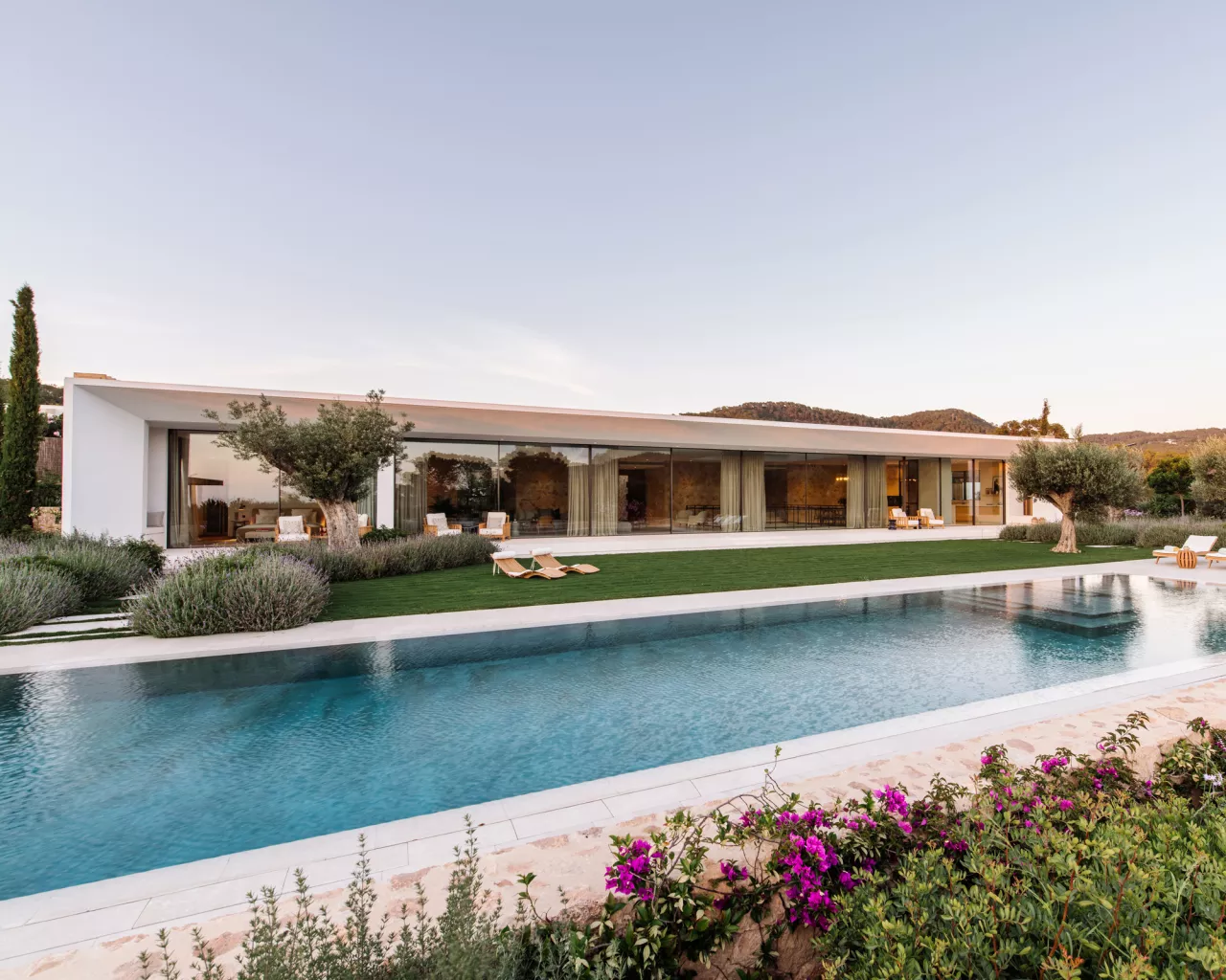 jardin maison Ibiza