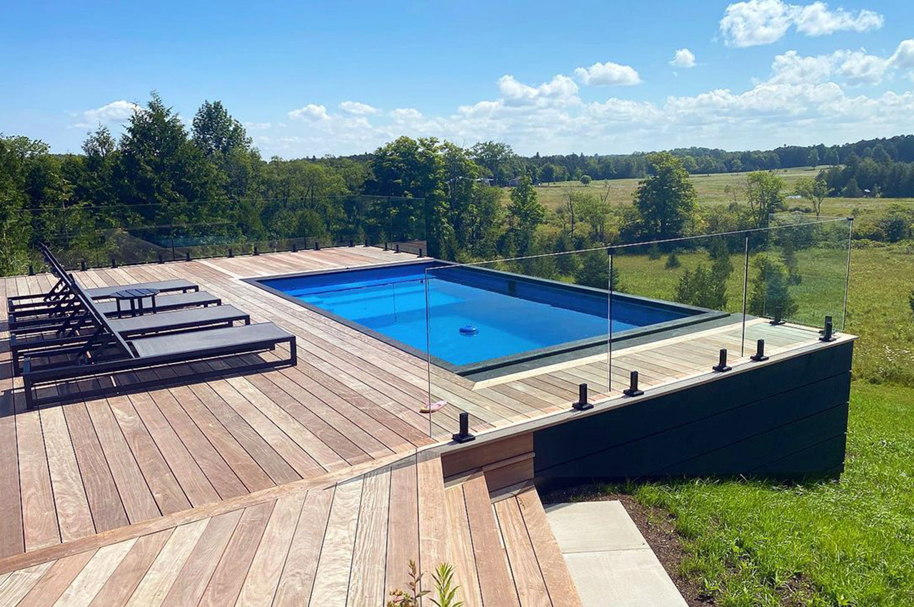 piscine sur terrain en pente piscine sur terrain en pente