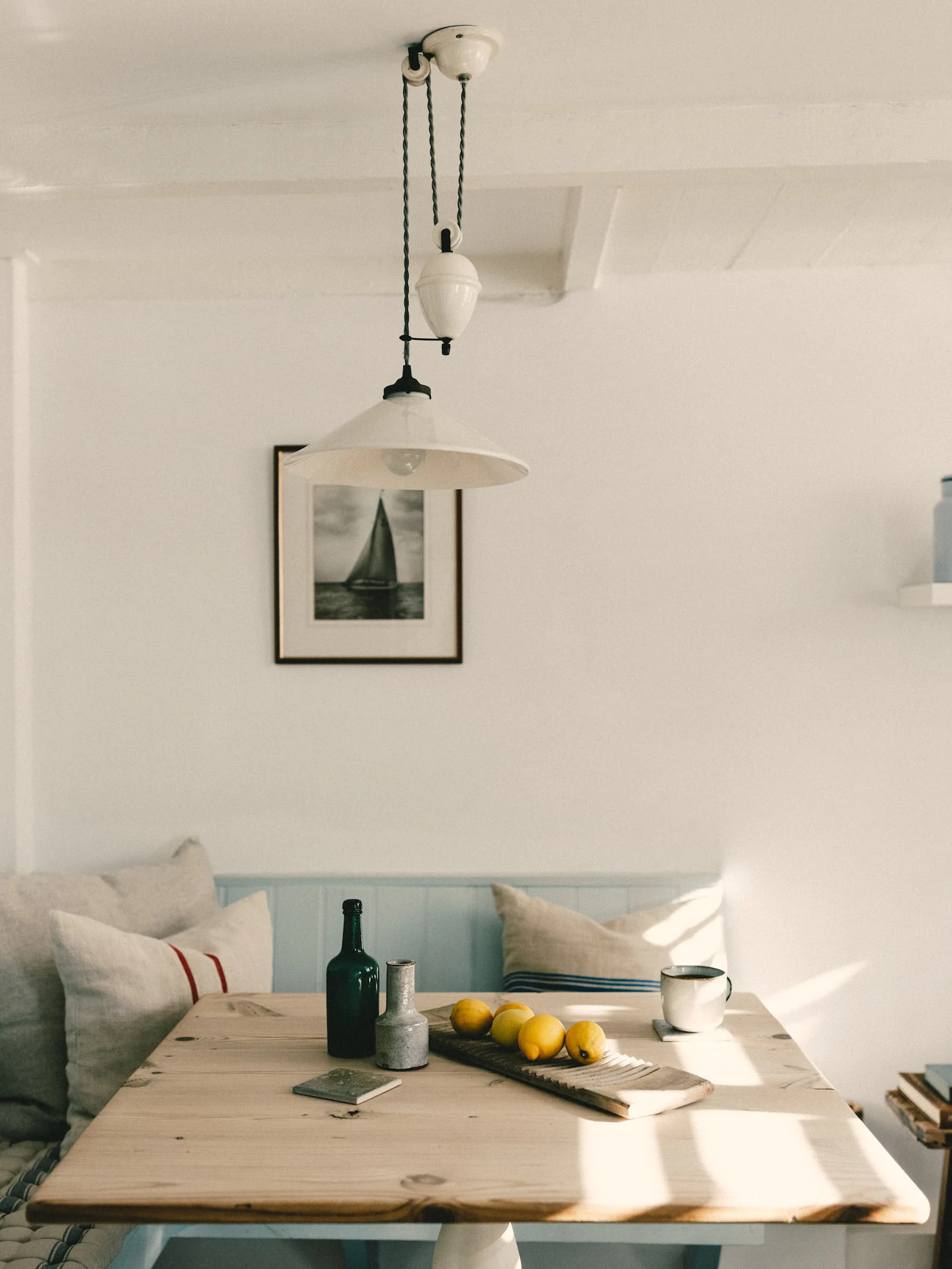 espace repas cottage vintage Cornouailles espace repas cottage vintage Cornouailles