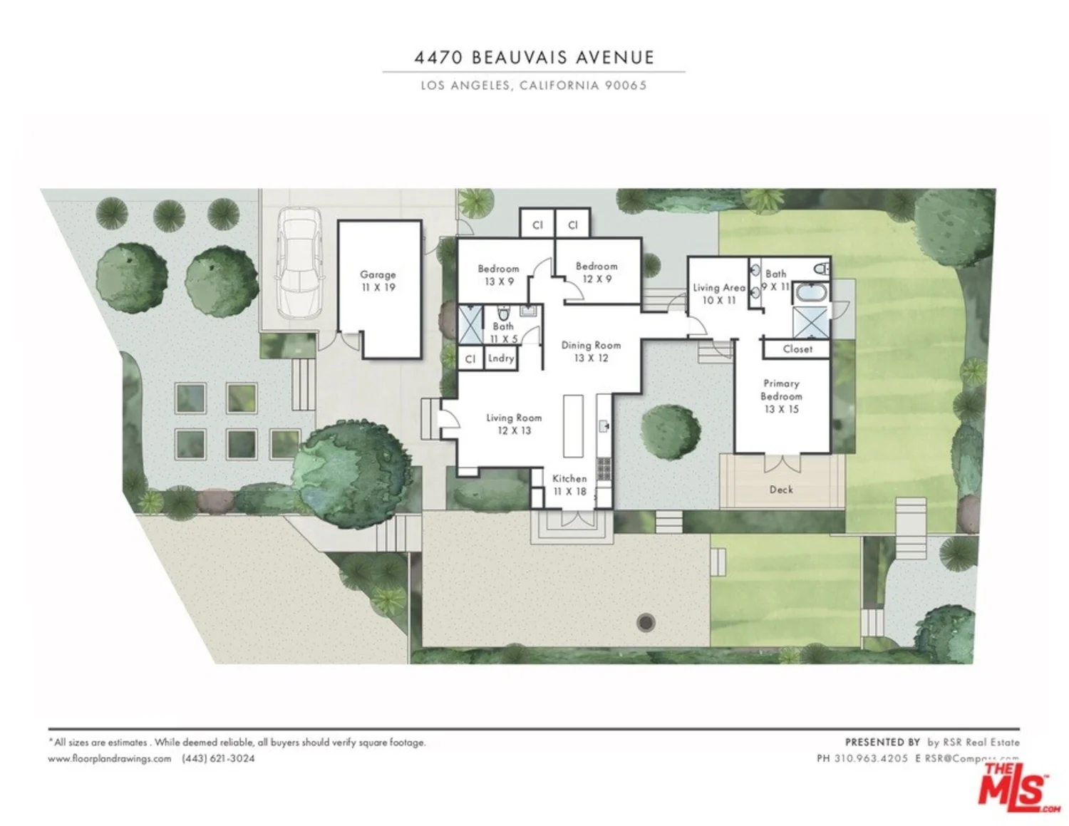 plan maison plain-pied