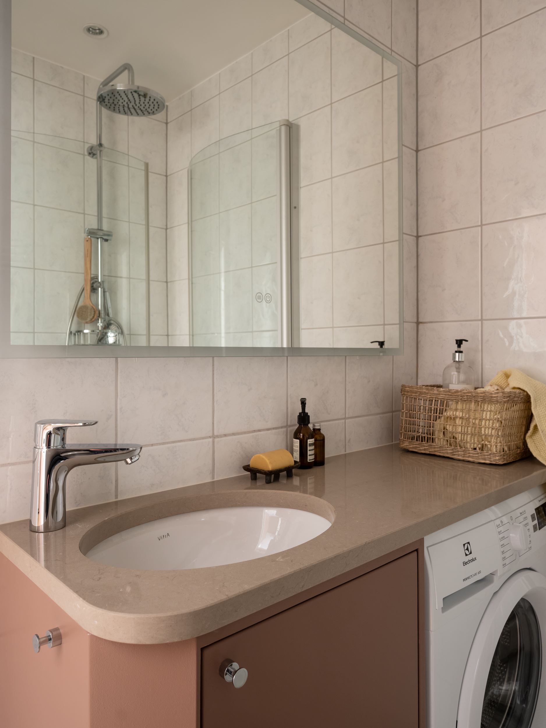 meuble de salle de bain rose meuble de salle de bain rose