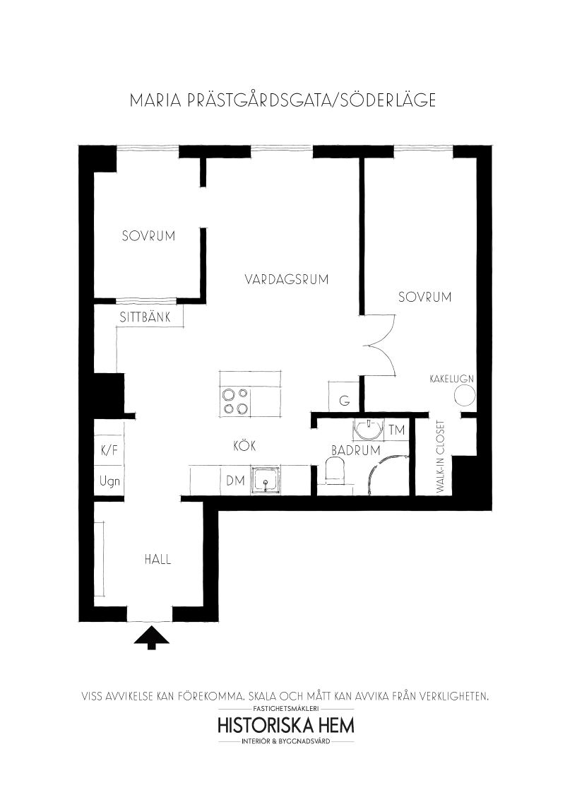 plan appartement trois-pièces 53m2 plan appartement trois-pièces 53m2