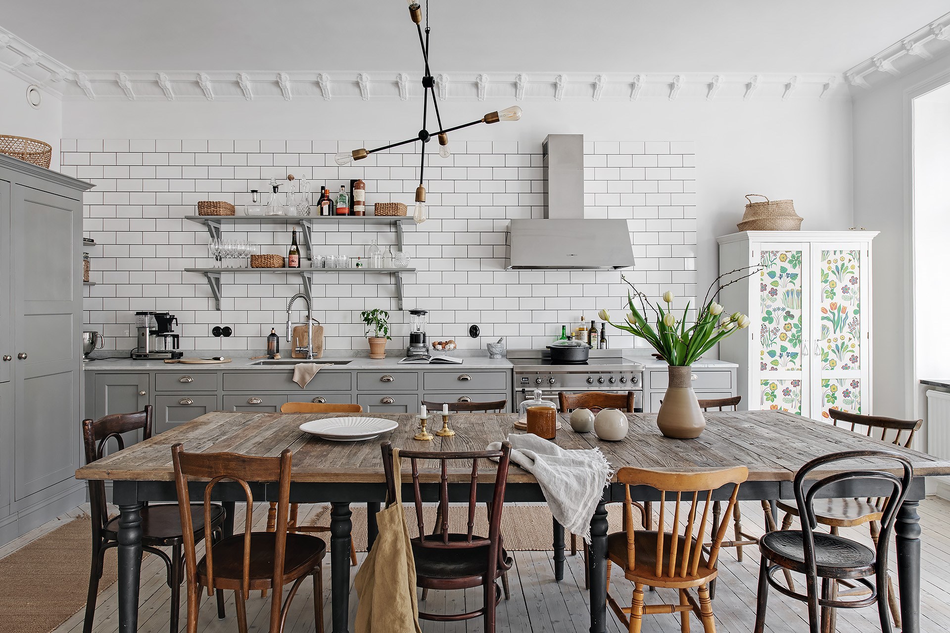 cuisine équipée en 6 étapes modèle campagne gris cuisine équipée en 6 étapes modèle campagne gris