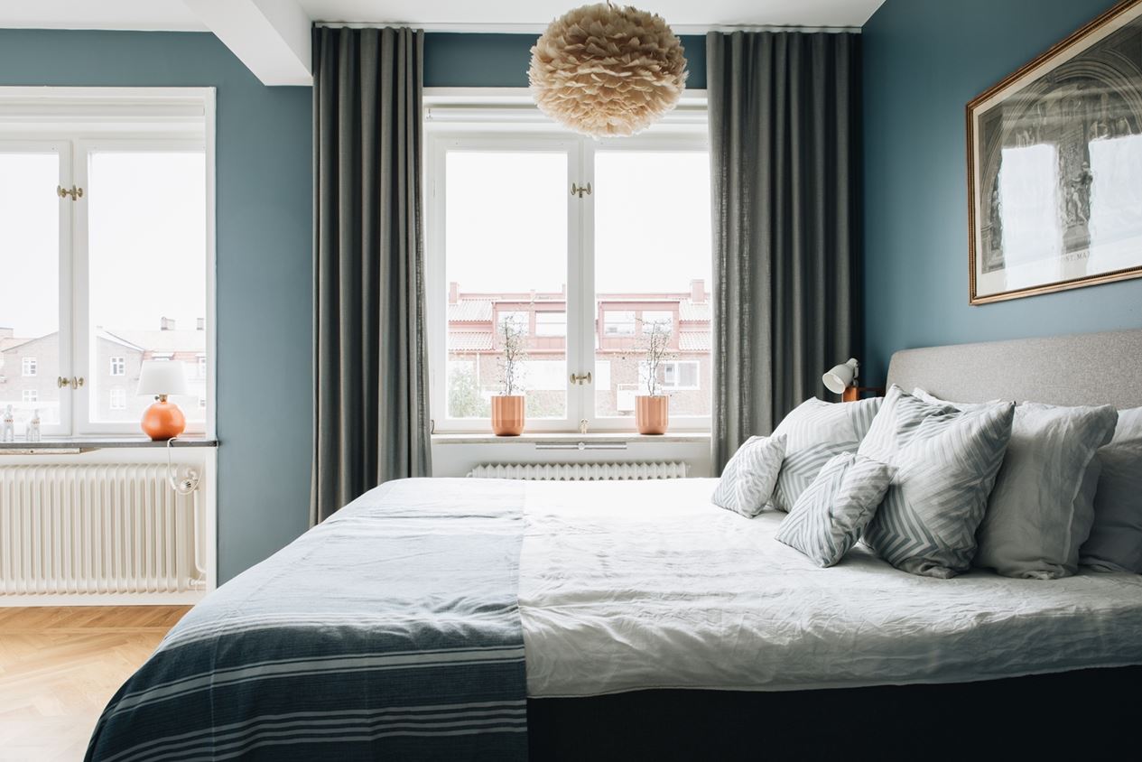 chambre murs bleus chambre murs bleus