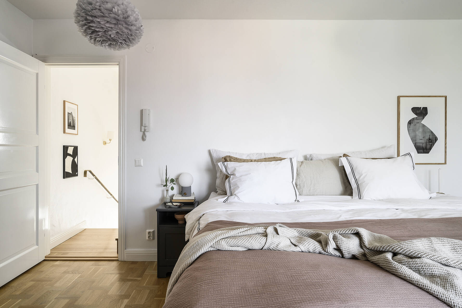 chambre décoration scandinave