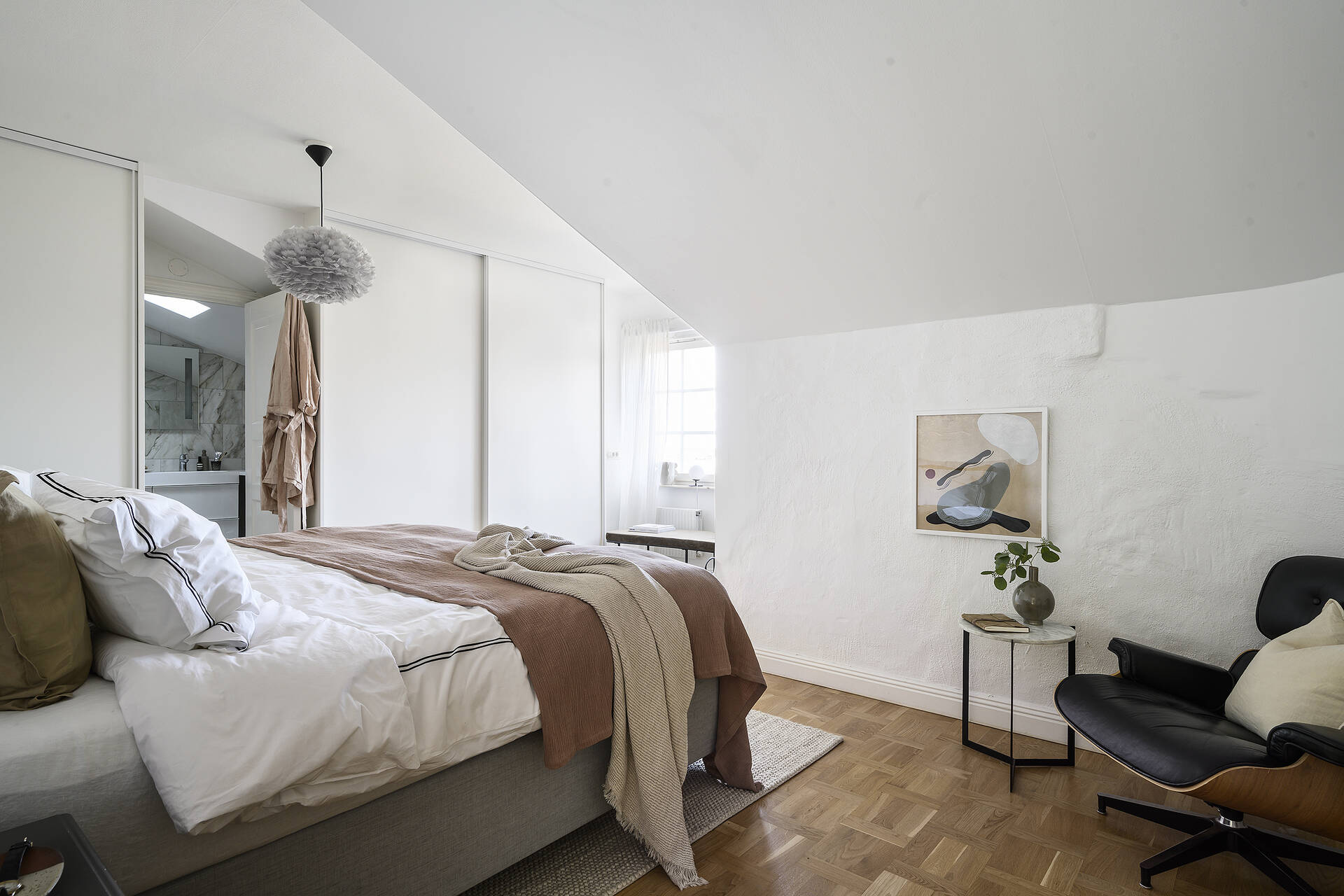 chambre décoration scandinave