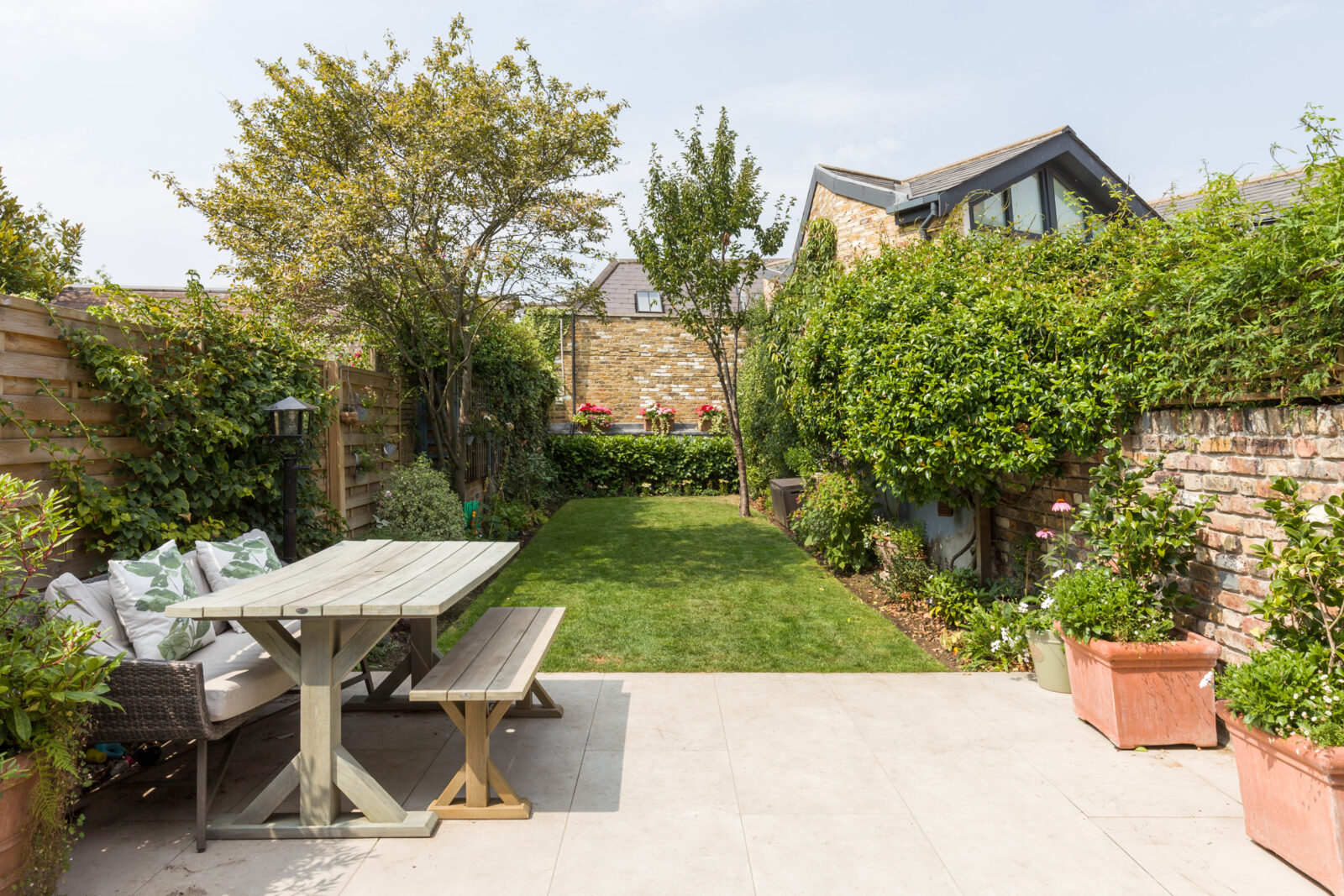 jardin maison avec extension vitrée jardin maison avec extension vitrée