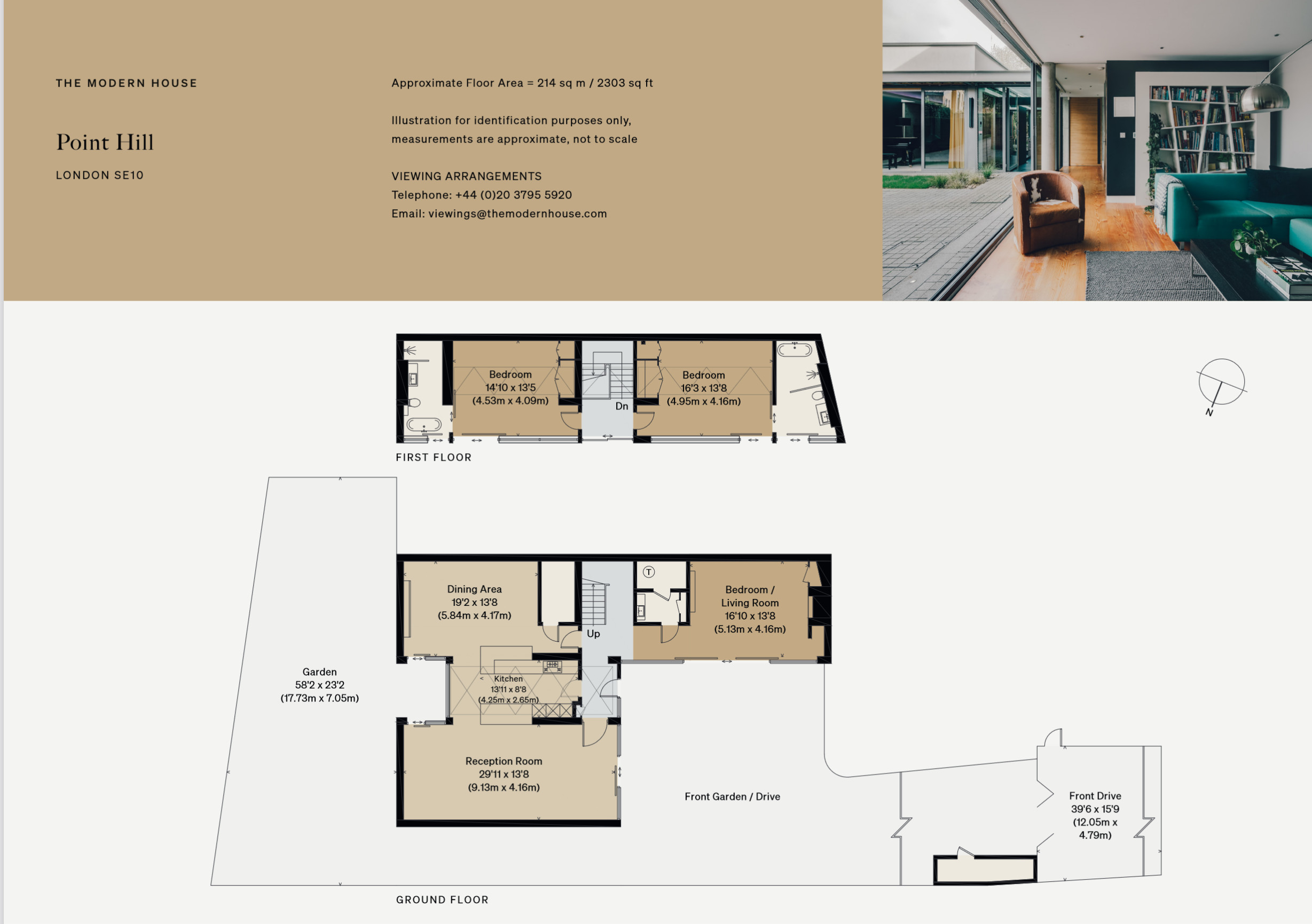 plan maison contemporaine avec cuisine design noire