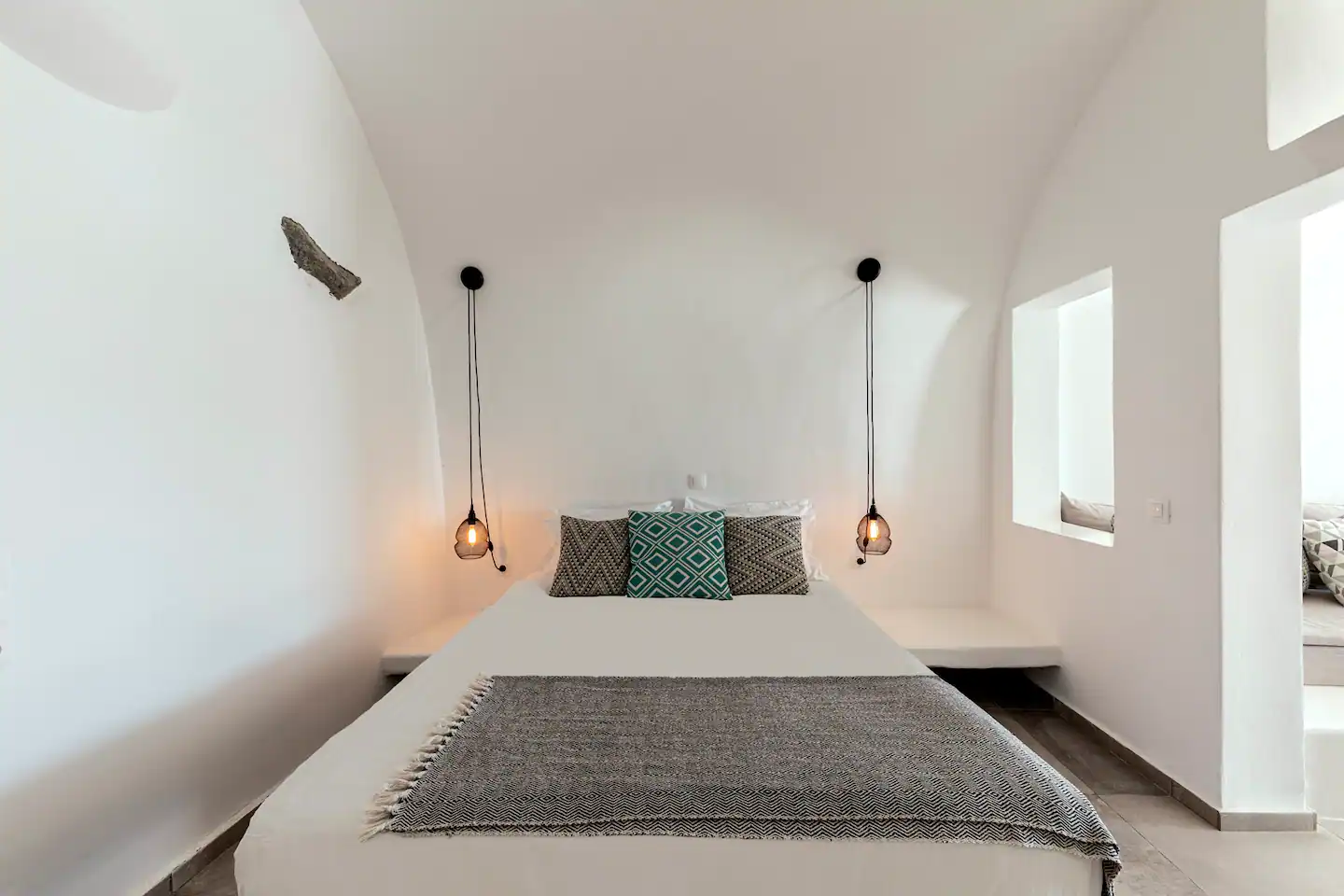 chambre blanche minimaliste