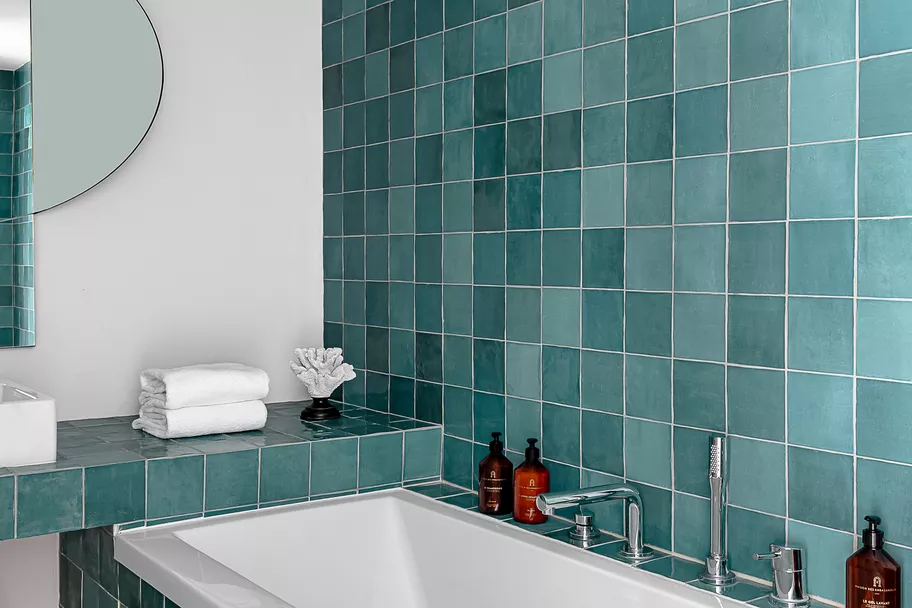 salle de bain carreaux bleus salle de bain carreaux bleus