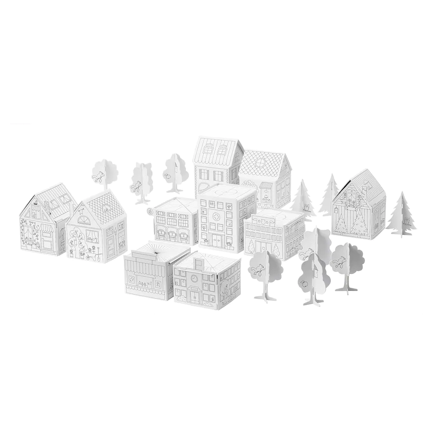 petites maison en papier à colorier petites maison en papier à colorier
