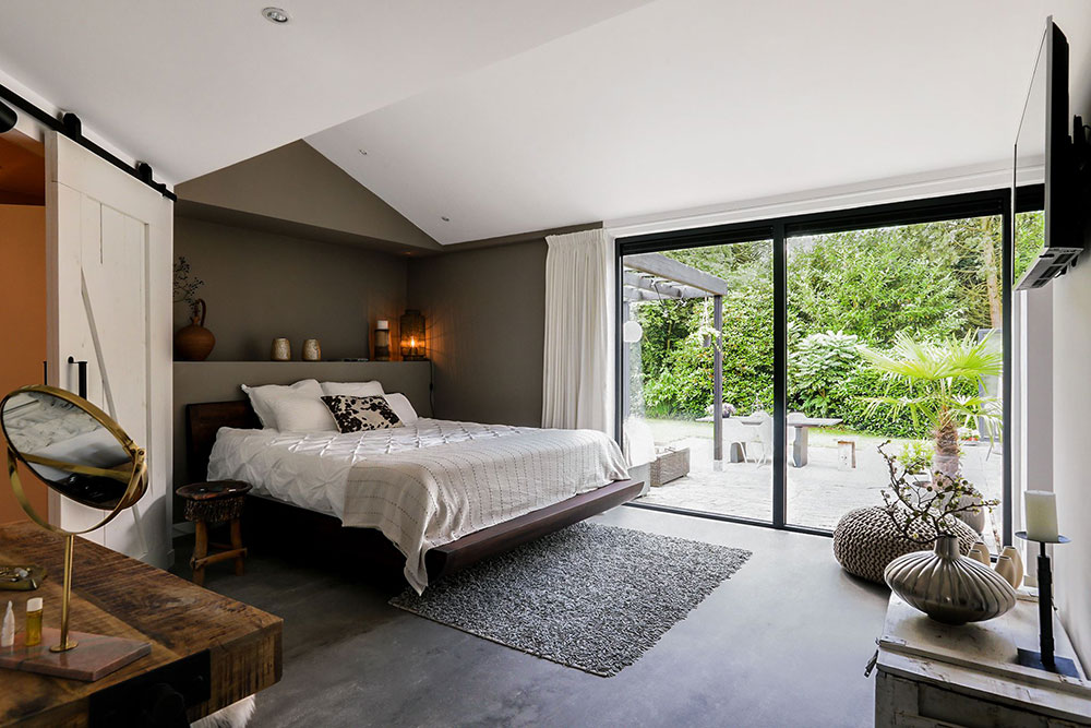 chambre avec baies vitrées chambre avec baies vitrées
