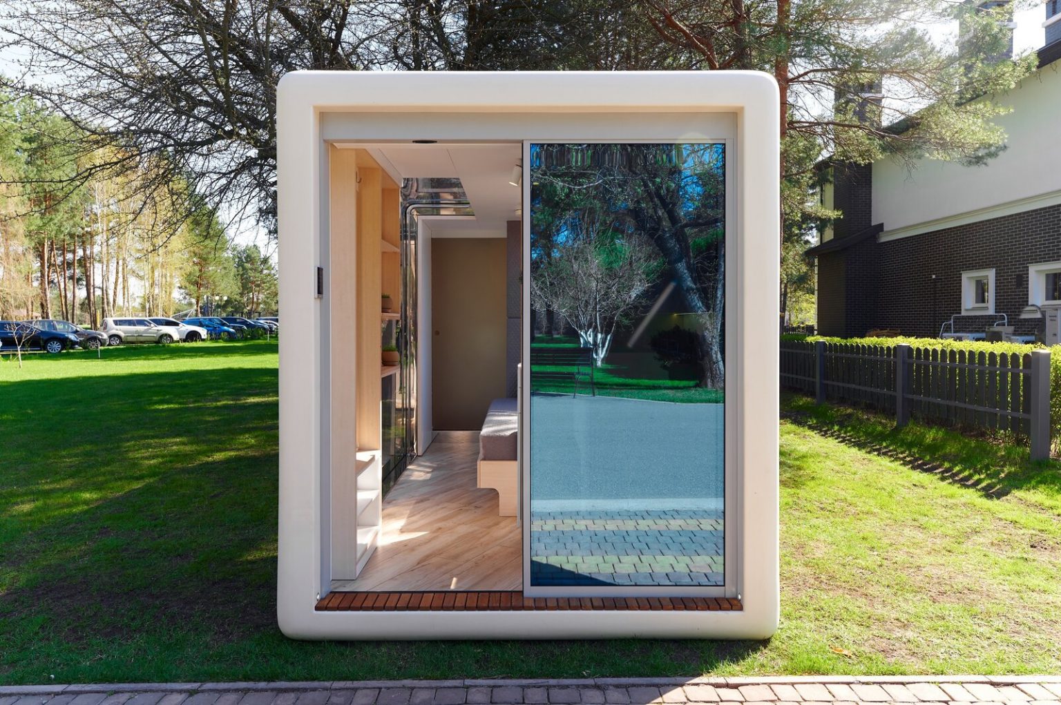 façade mini maison de 13m2 design