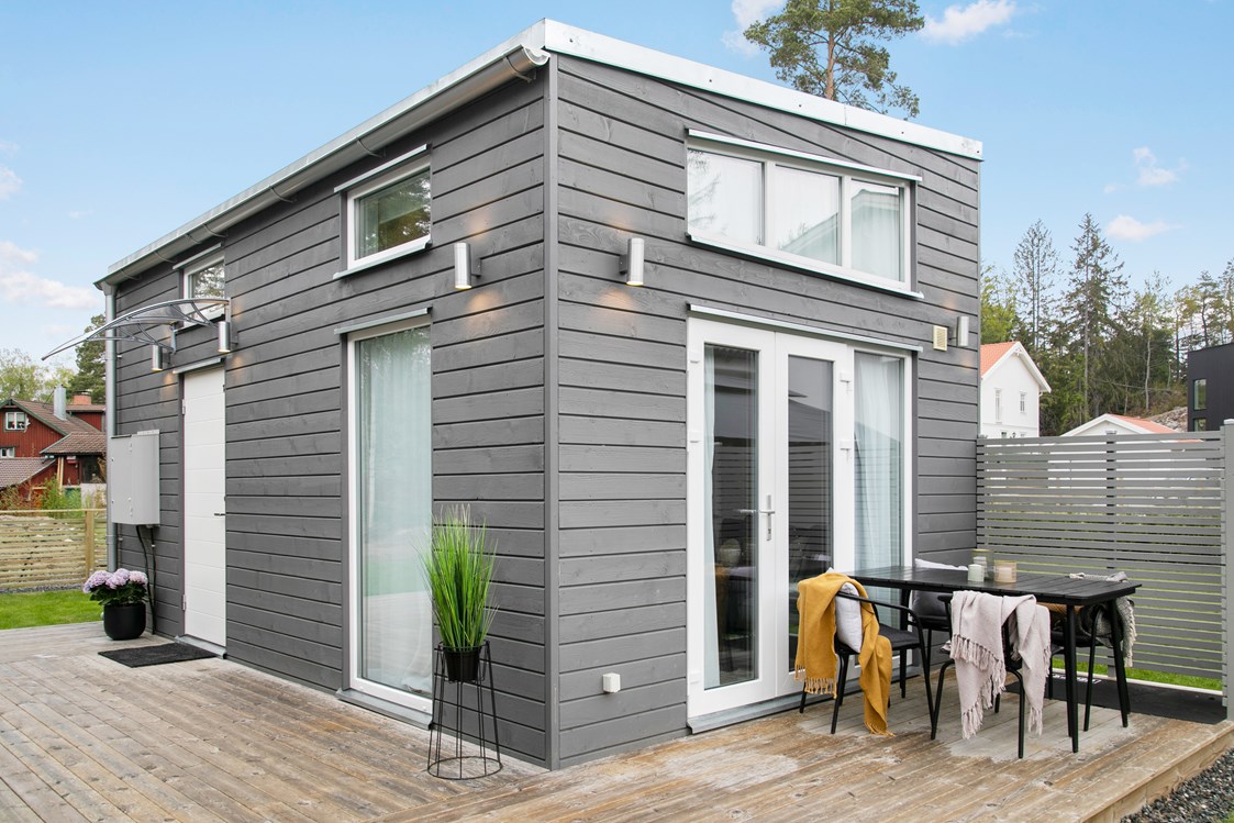 façade mini maison de 25m2