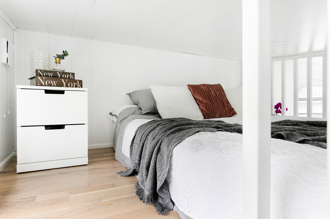 chambre sur mezzanine basse