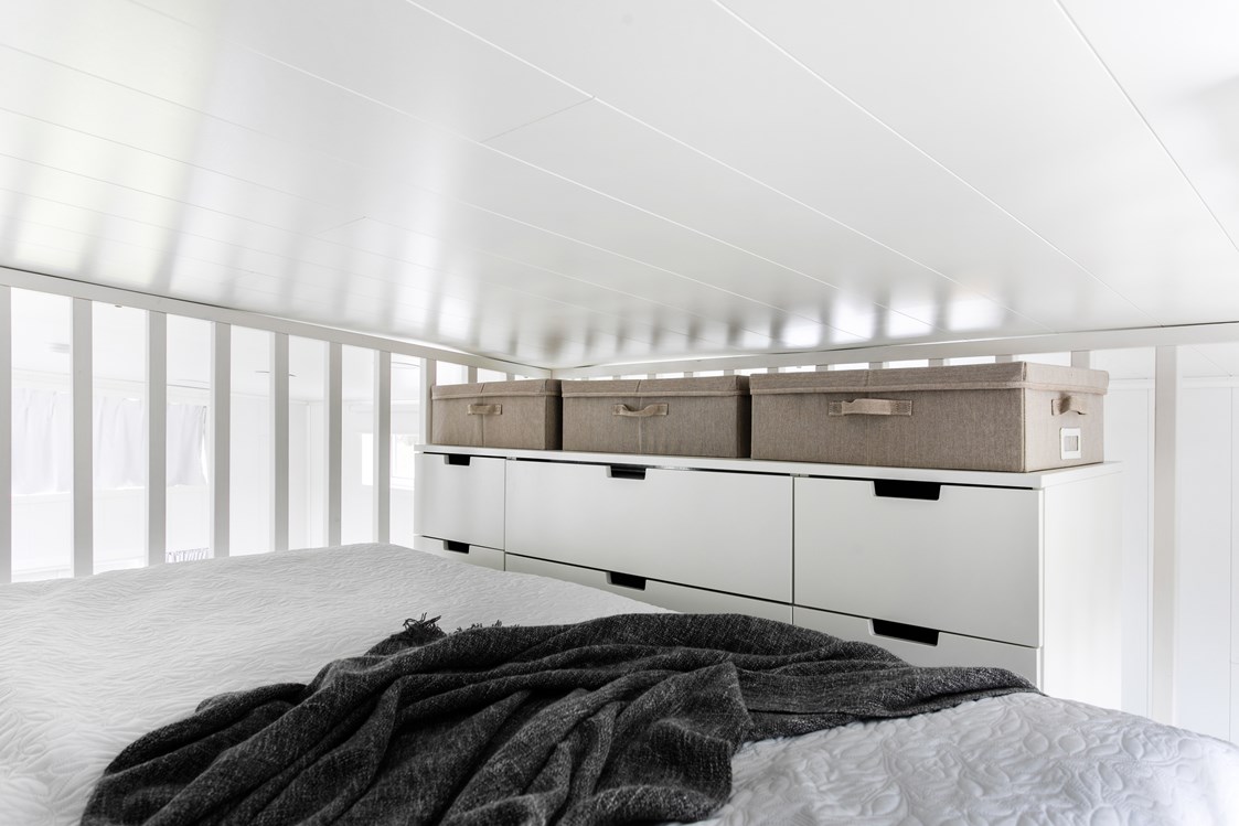 chambre sur mezzanine basse
