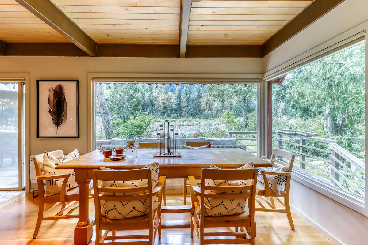 salle à manger maison en bois avec terrasse salle à manger maison en bois avec terrasse