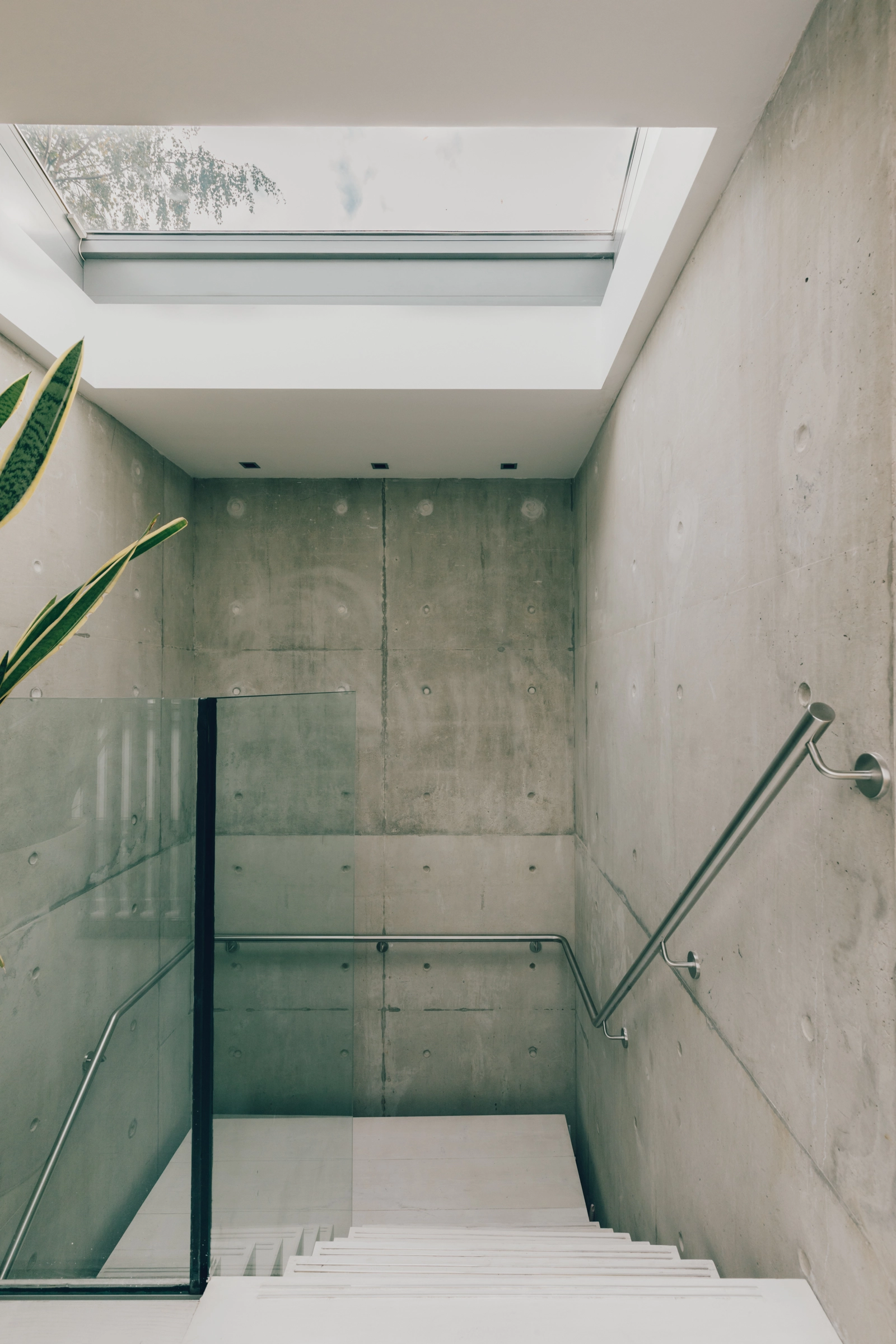 escalier maison contemporaine