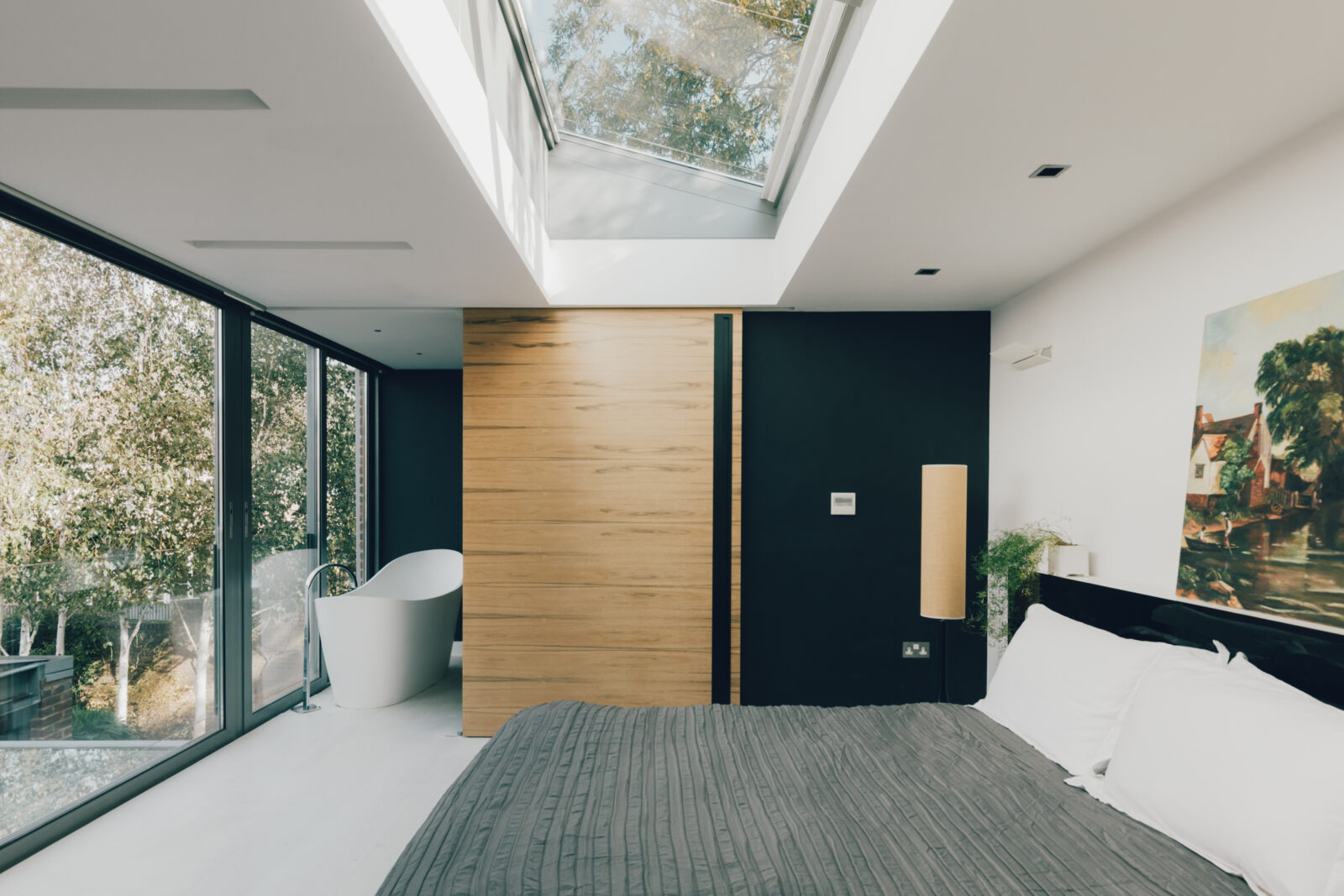 chambre maison contemporaine