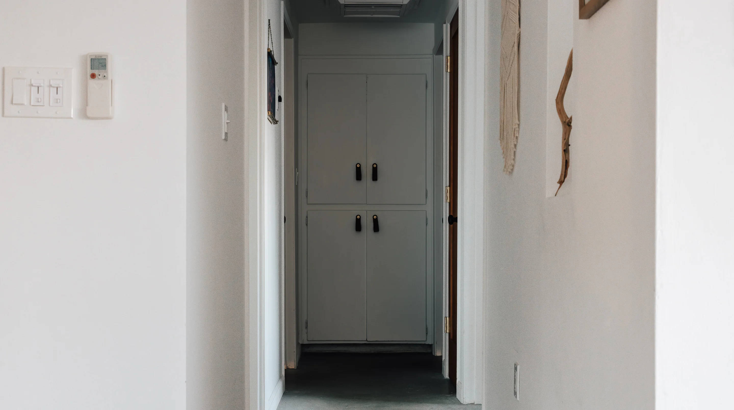 couloir avec placards
