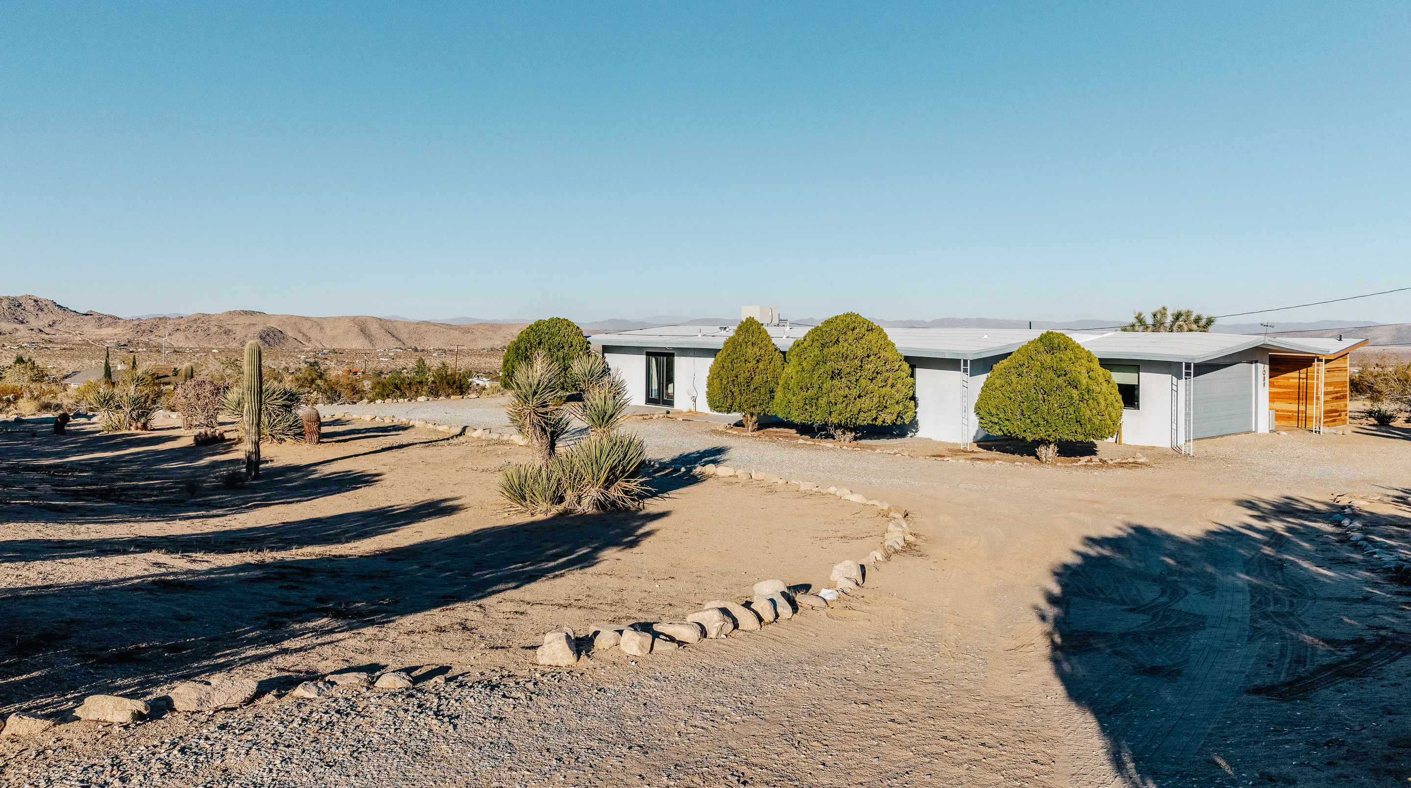 façade maison Joshua Tree