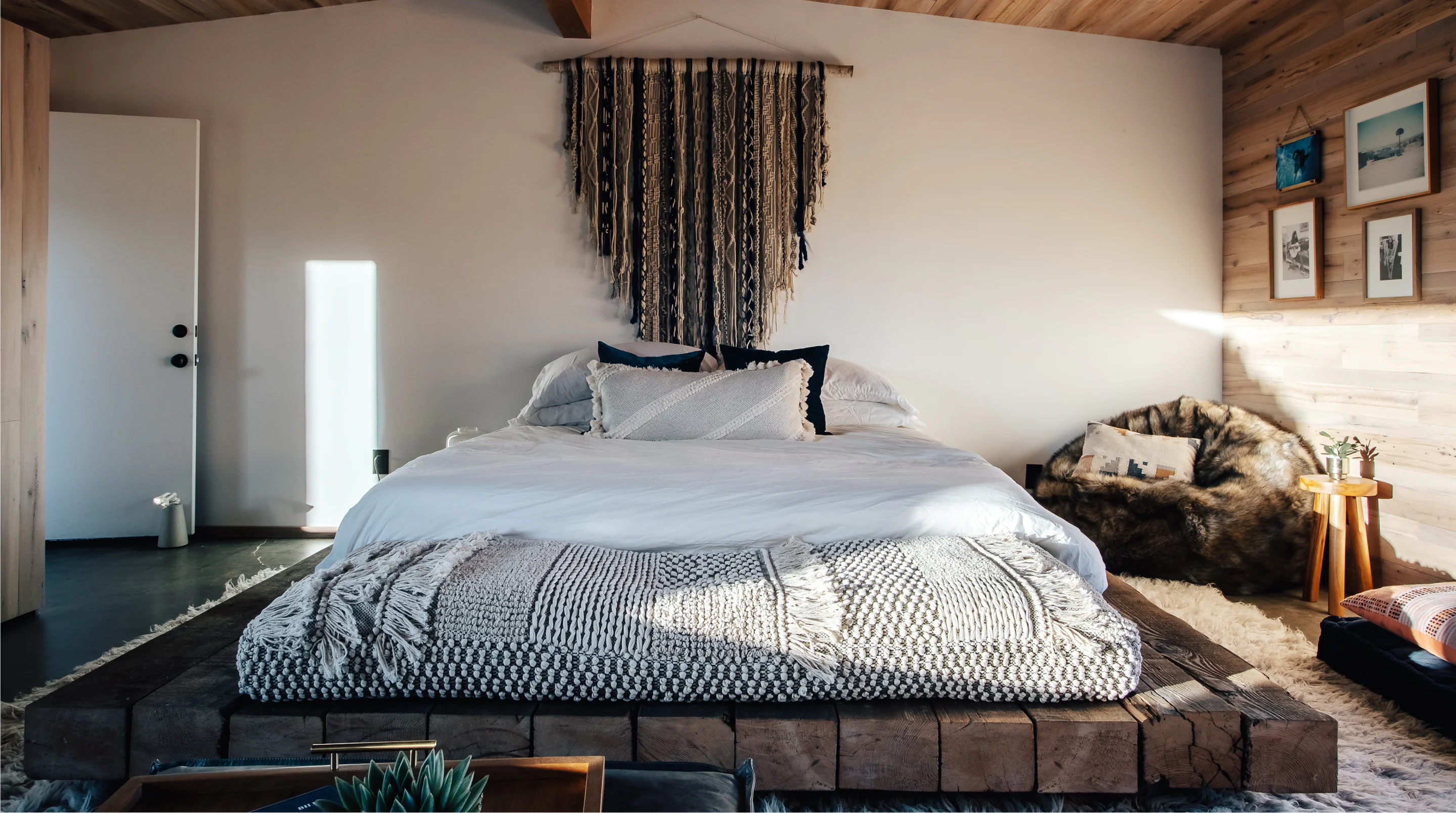 chambre décoration bohème chic