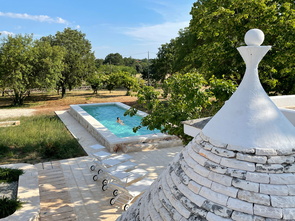 piscine trullo Panna Fragola Pouilles