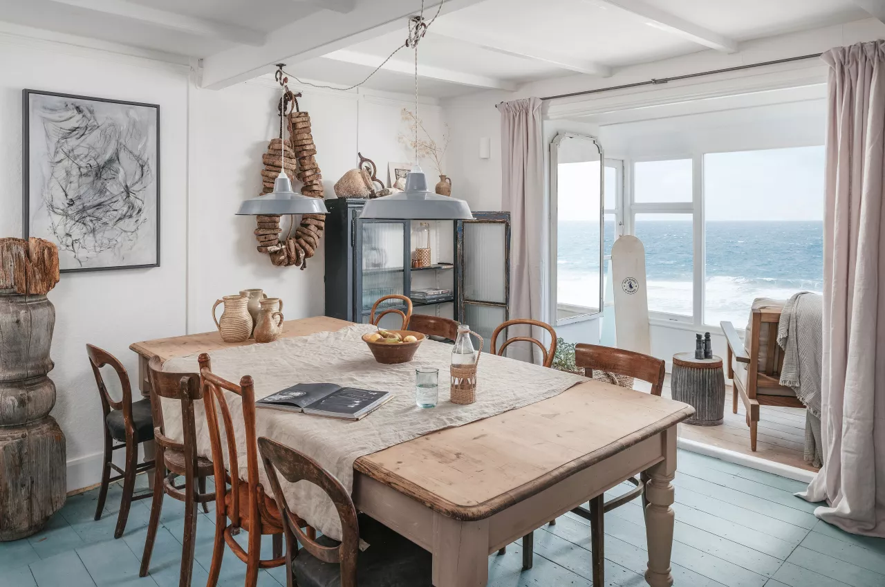 salle à manger décoration rustique
