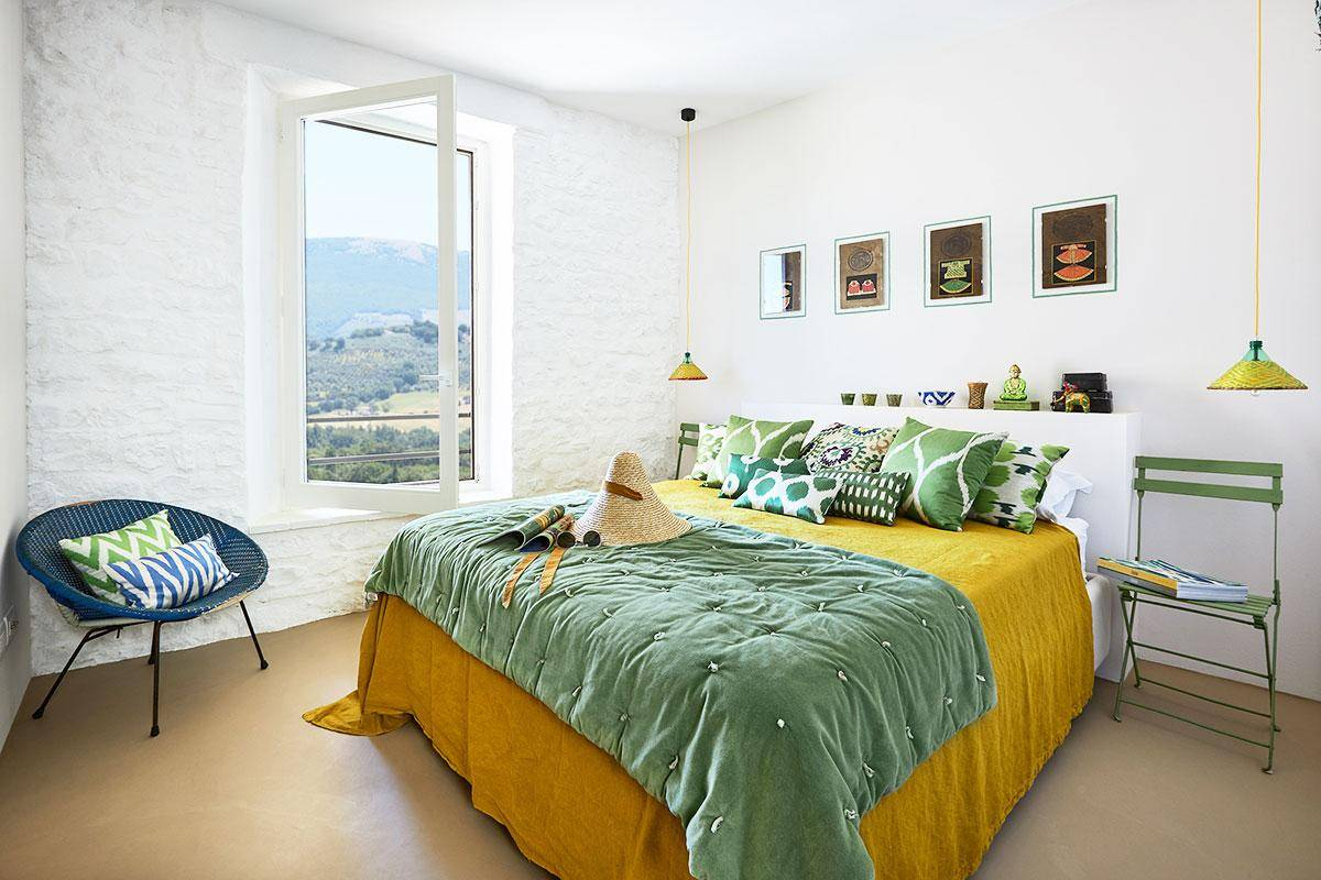 chambre jaune et verte appartement en duplex italien chambre jaune et verte appartement en duplex italien