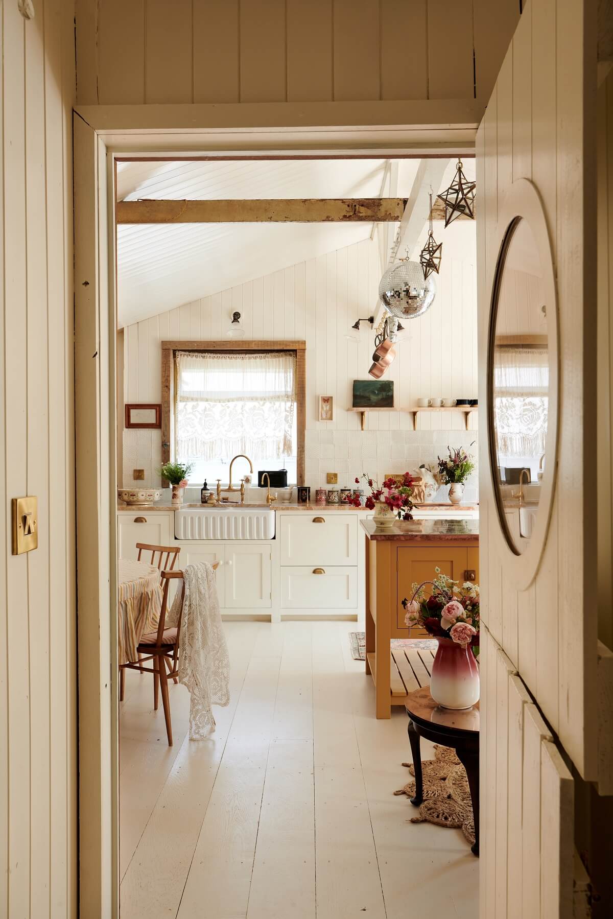 entrée maison rustique