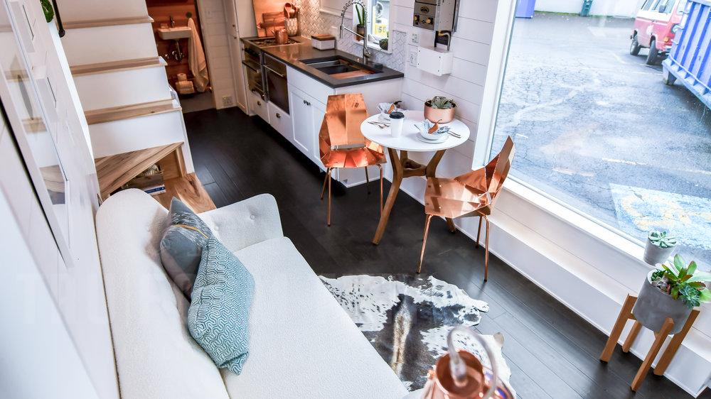 salon tiny house de 28m2 salon tiny house de 28m2