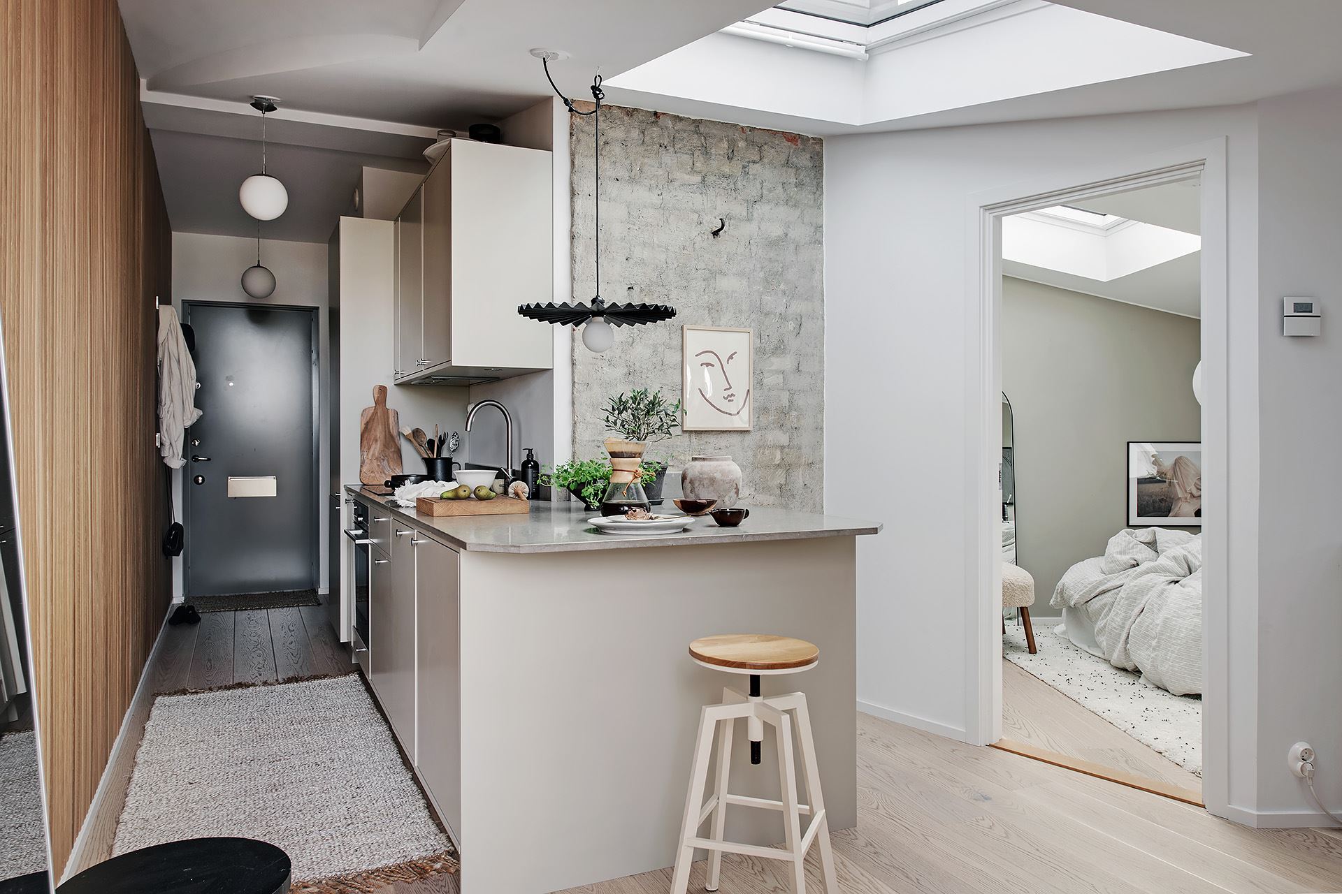 cuisine ouverte appartement design