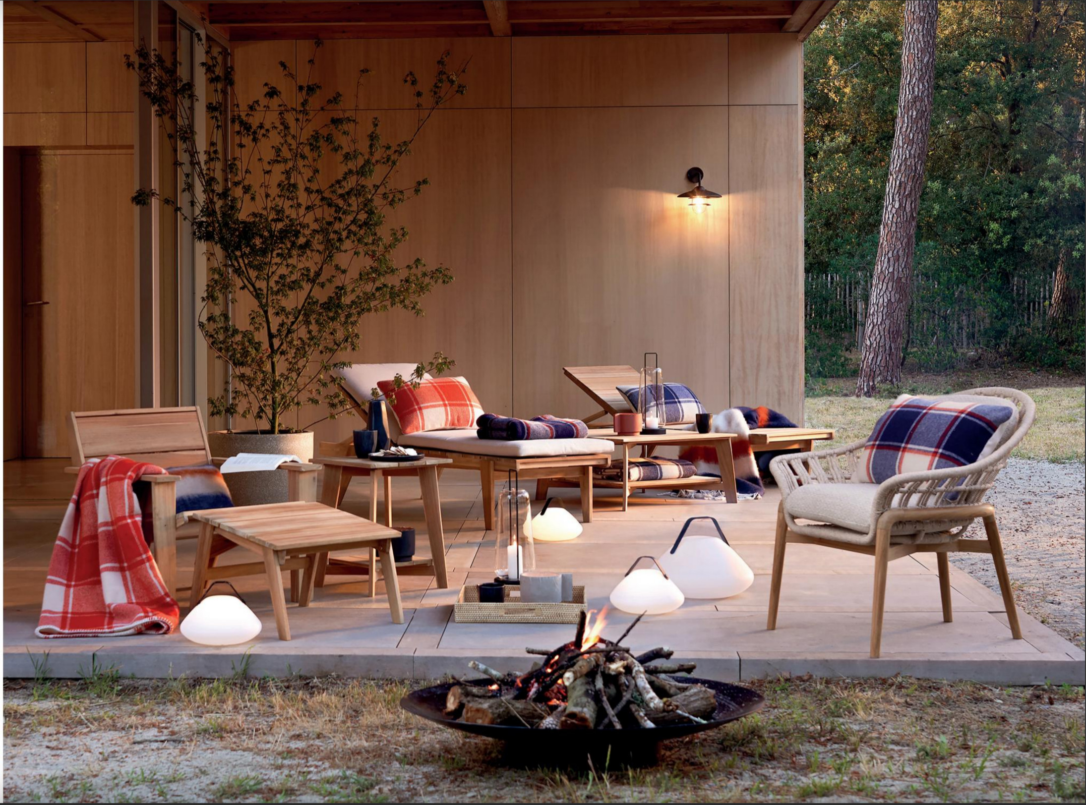 terrasse maison en bois