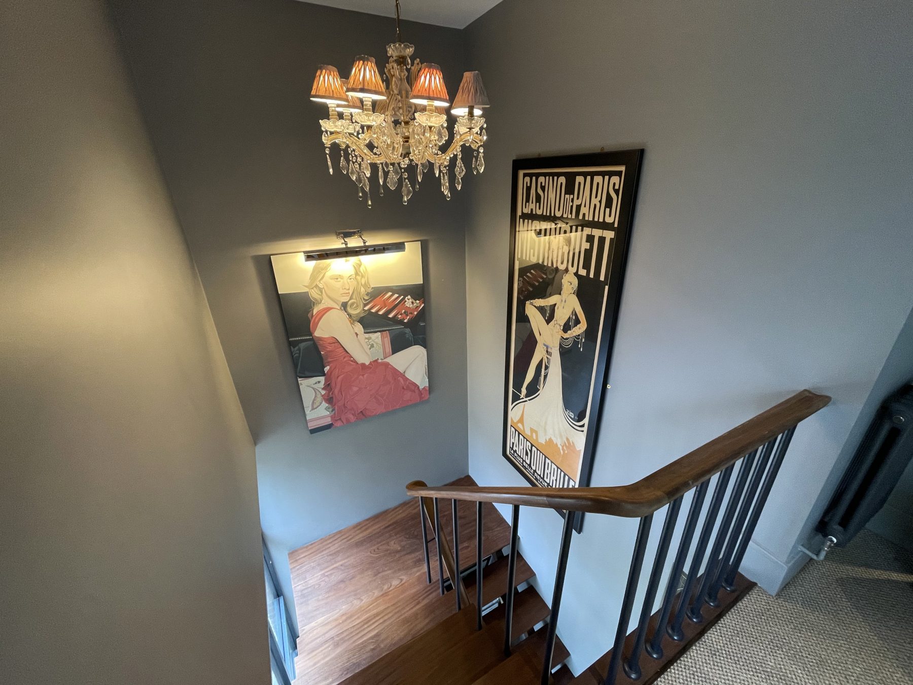 escalier en bois
