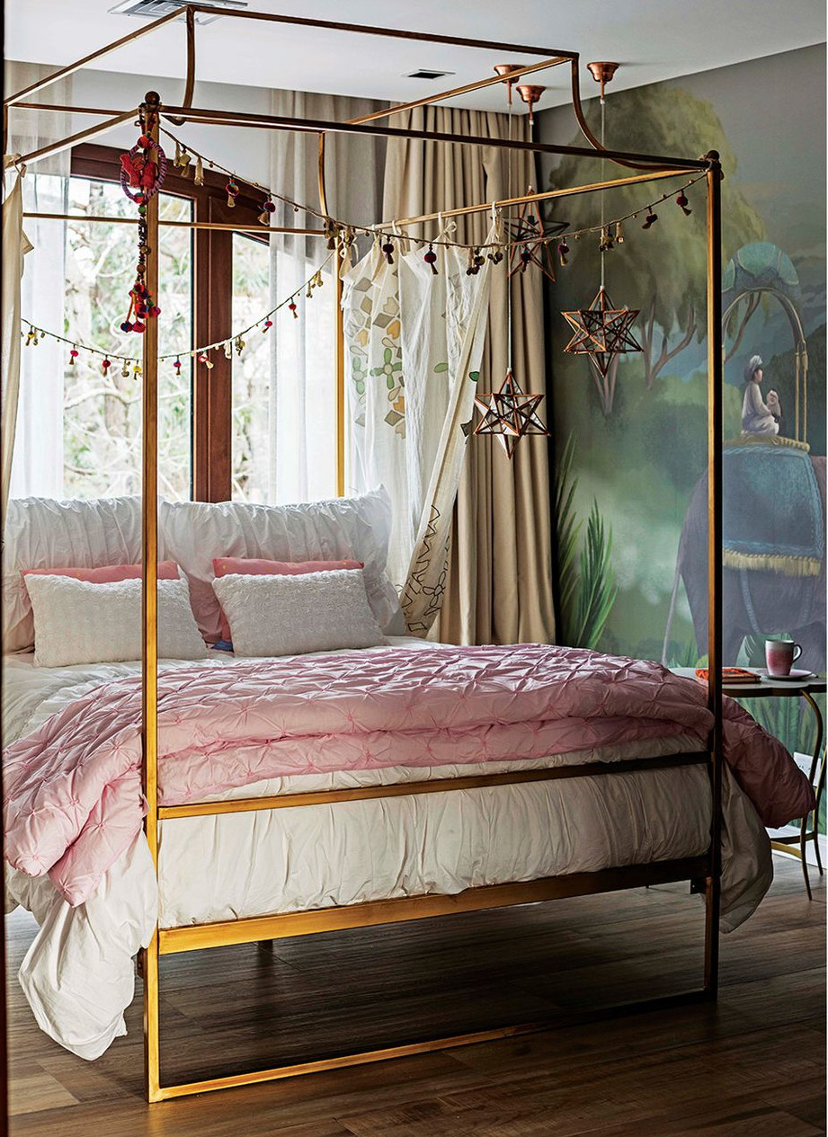 chambre avec papier-peint exotique chambre avec papier-peint exotique