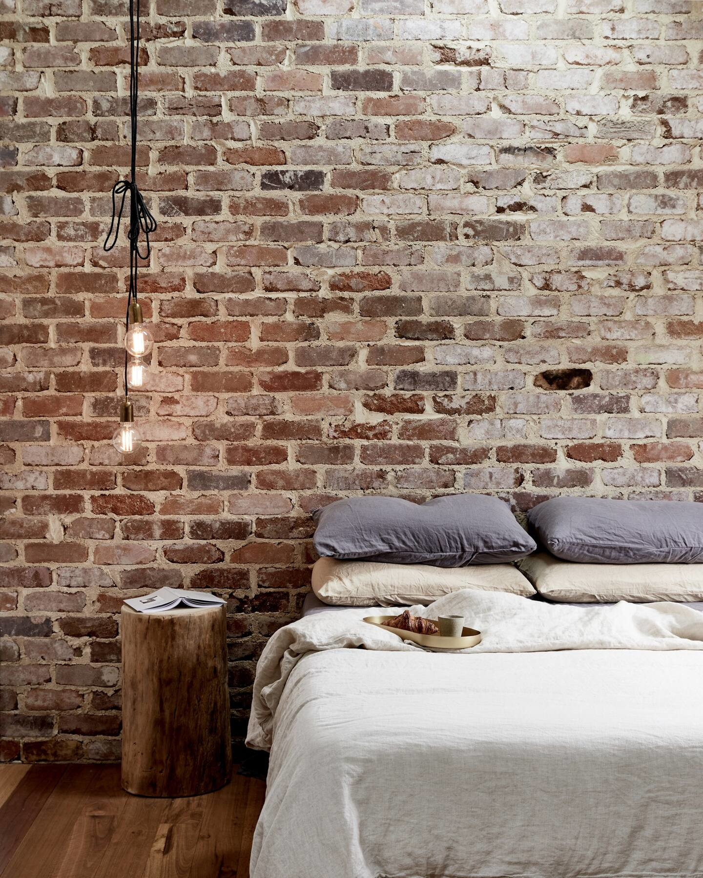 chambre avec mur en briques chambre avec mur en briques