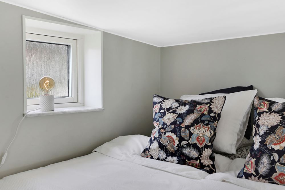 chambre murs gris