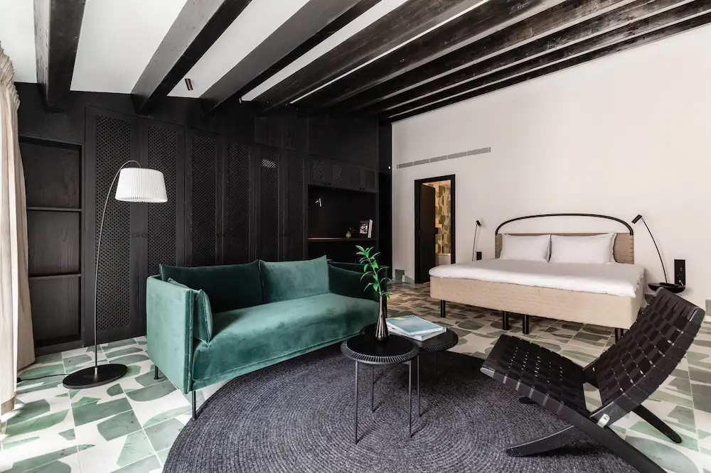 suite chambre design verte et noire suite chambre design verte et noire