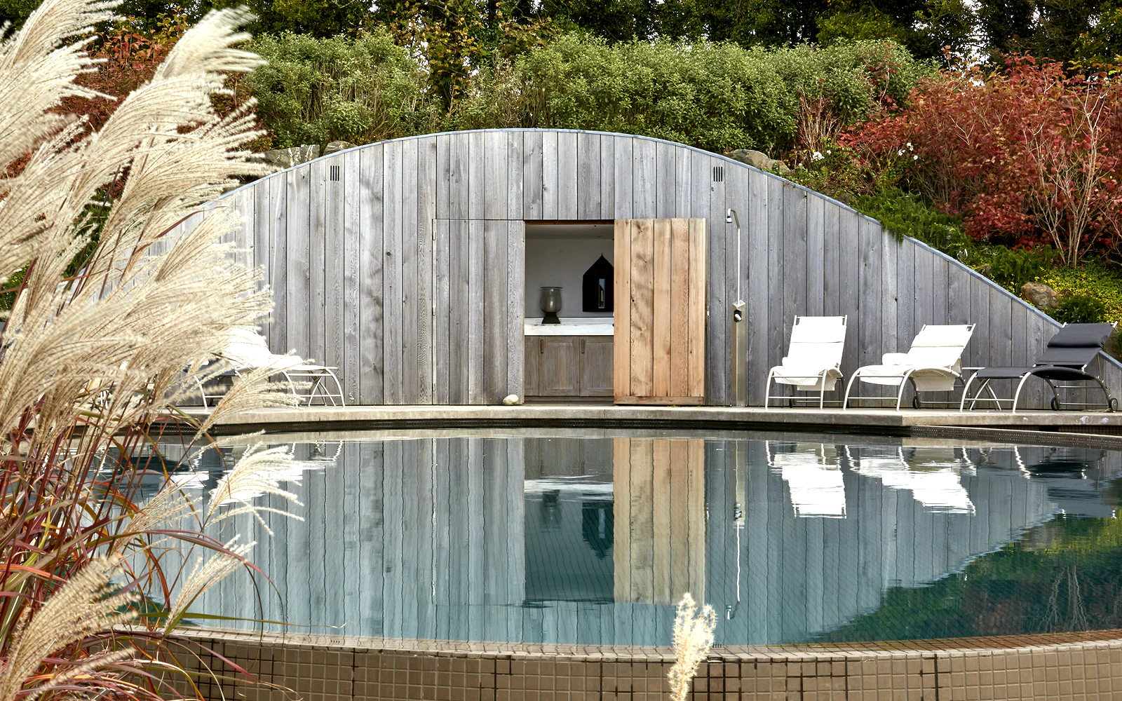 pool house en bois pool house en bois