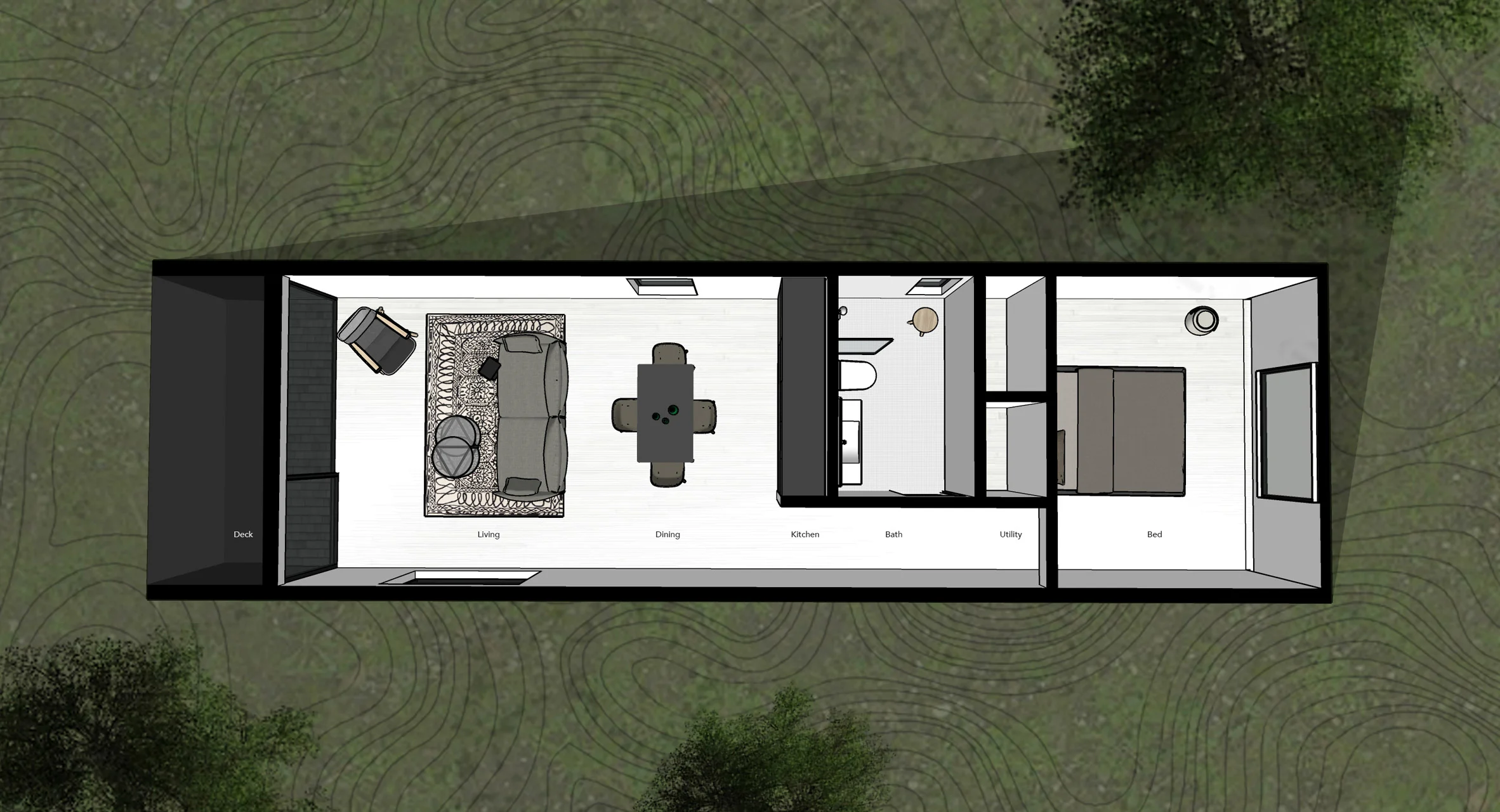 plan mini maison autonome