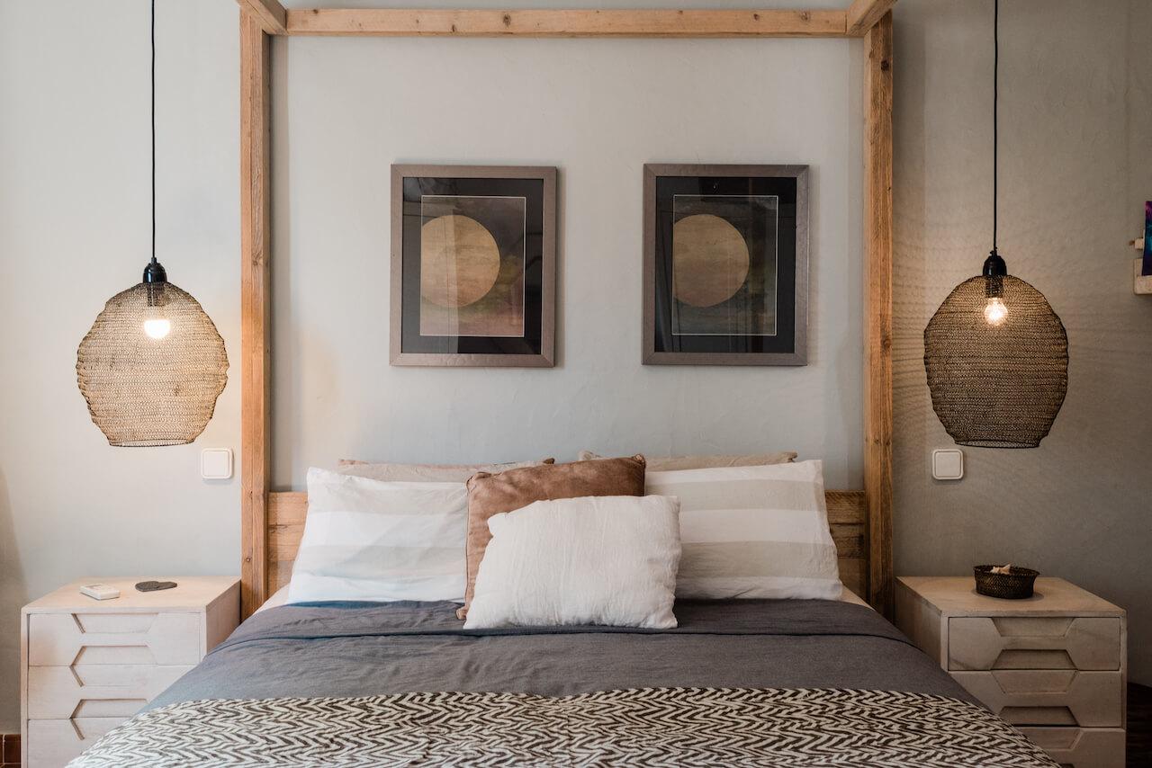 chambre décoration naturelle
