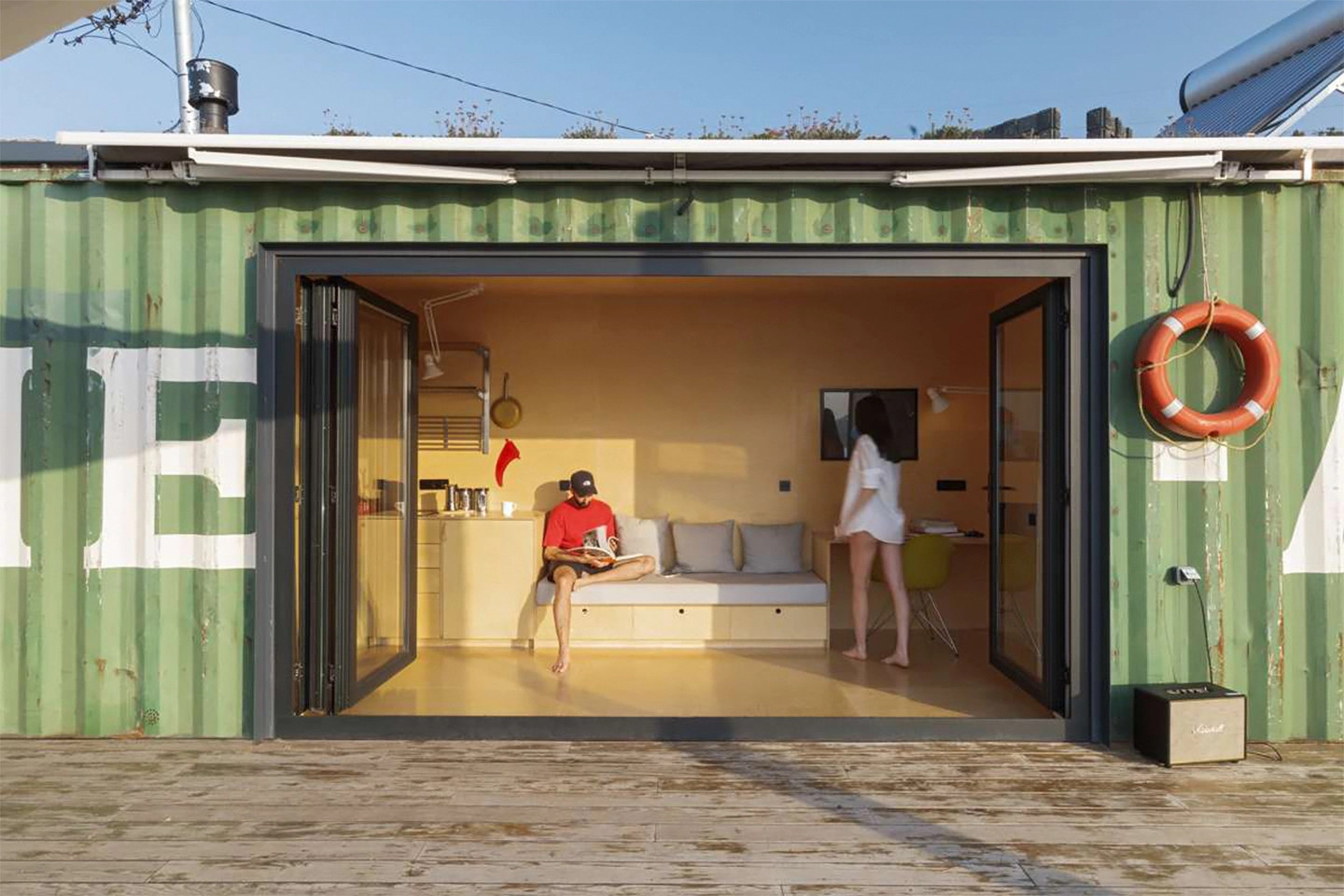 façade maison container de 25m2 façade maison container de 25m2