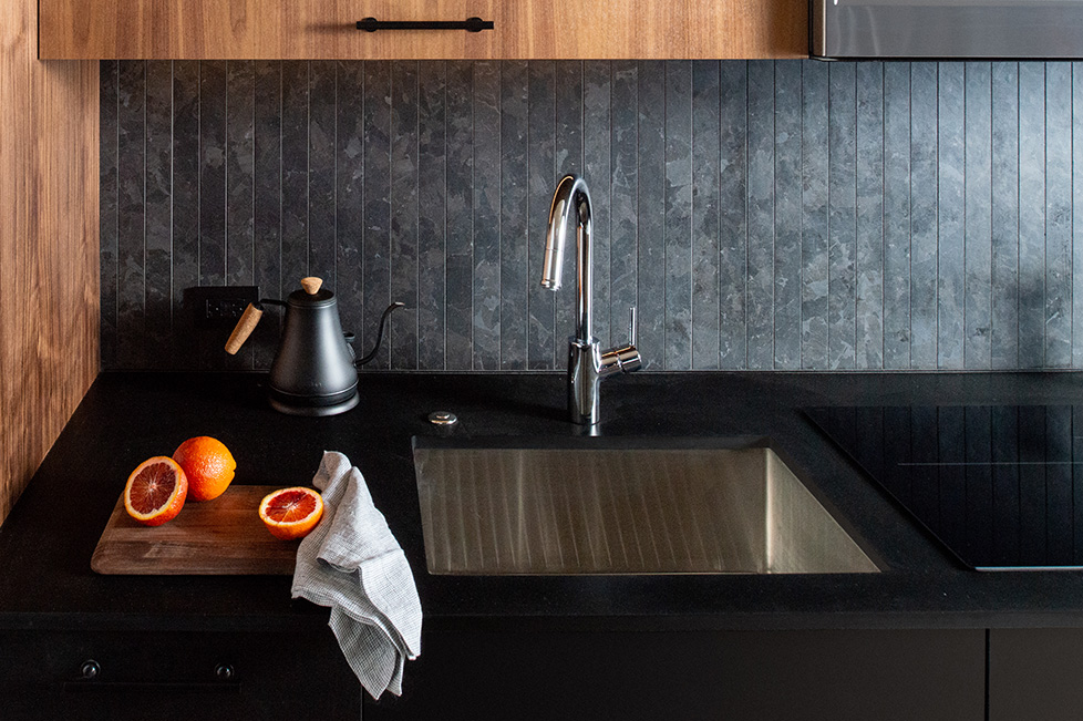 cuisine design bois et noir cuisine design bois et noir