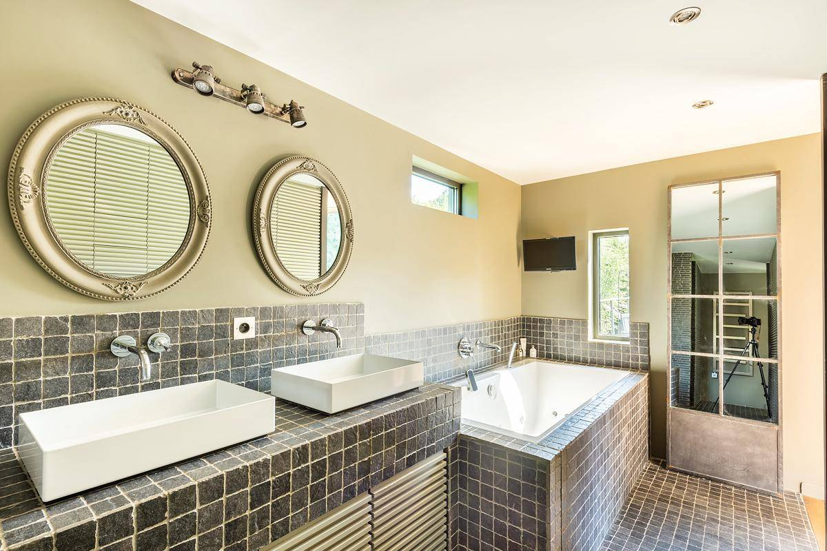 salle de bain grise salle de bain grise